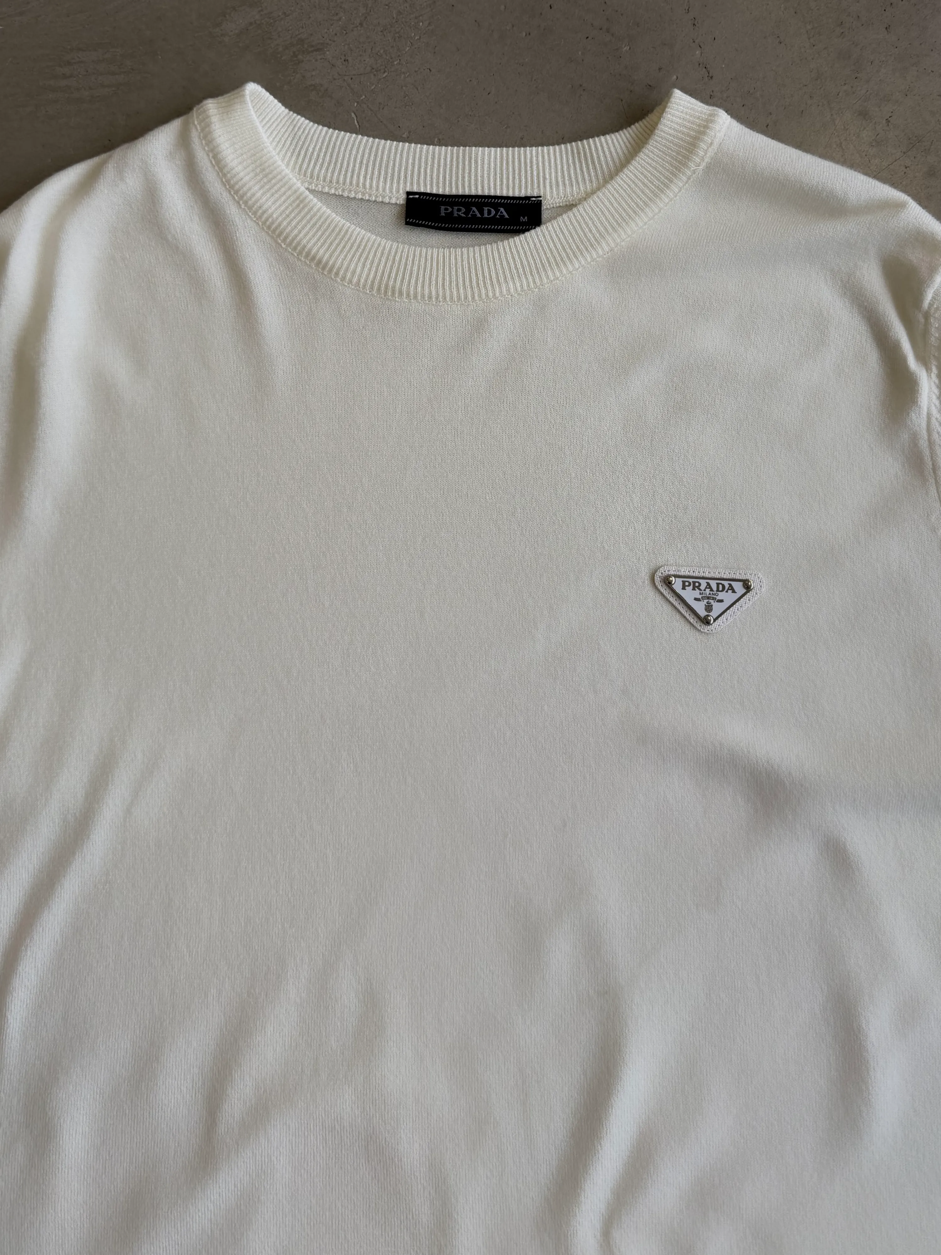 Sol Göğüs Logolu Basic Triko T-Shirt