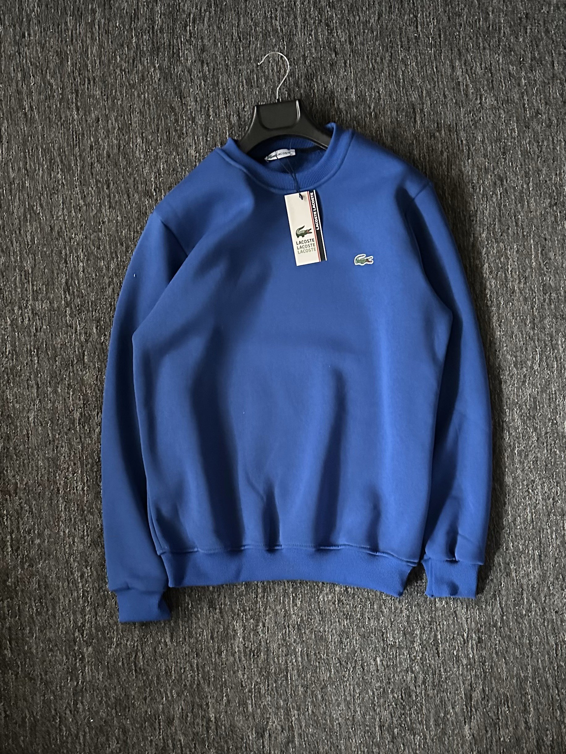 Premium Nakışlı Sweatshirt - Saks Mavisi