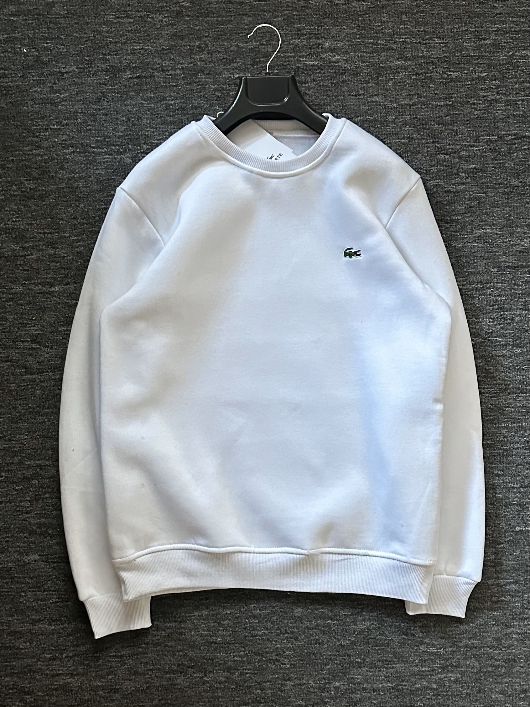 Premium Nakışlı Sweatshirt - Beyaz