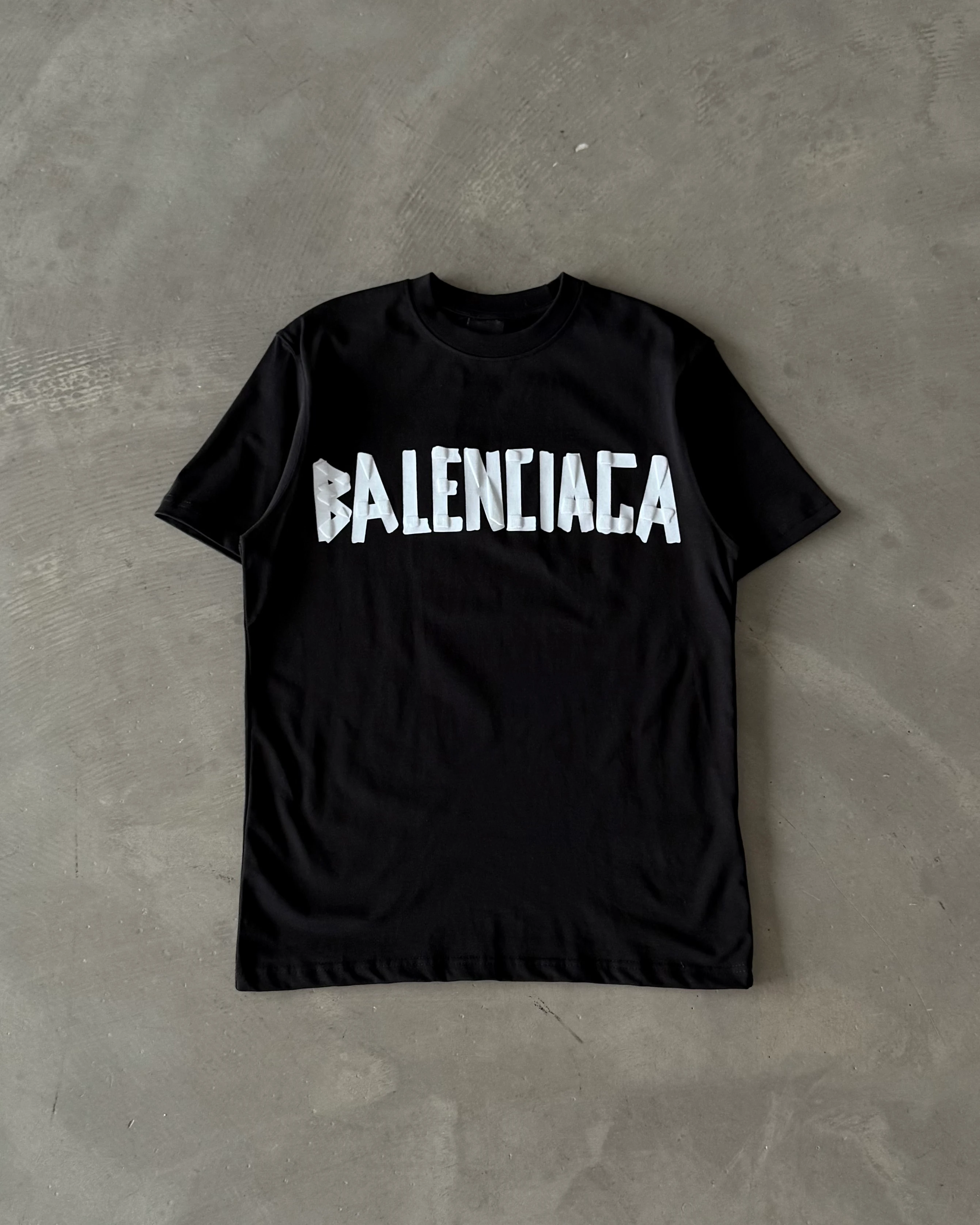 Ön ve Arka Baskılı Basic T-Shirt