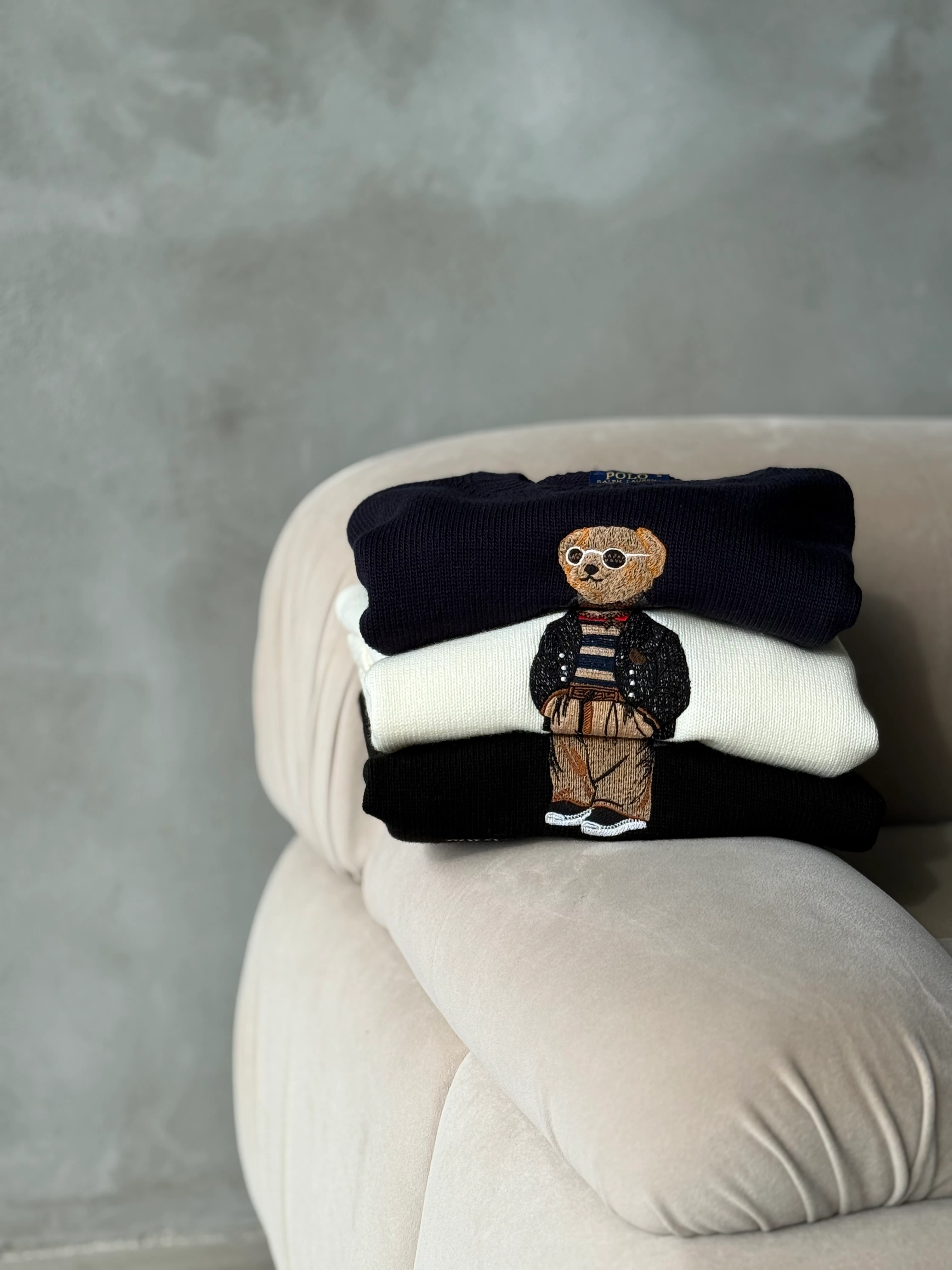 PRL Extra Premium Ayıcık Detaylı Triko