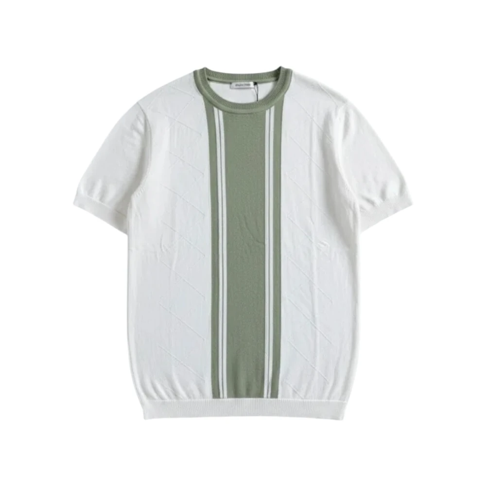 Orta Şerit Detaylı T-Shirt