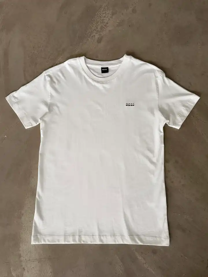 Sol Göğüs Logo Nakışlı Basic T-Shirt
