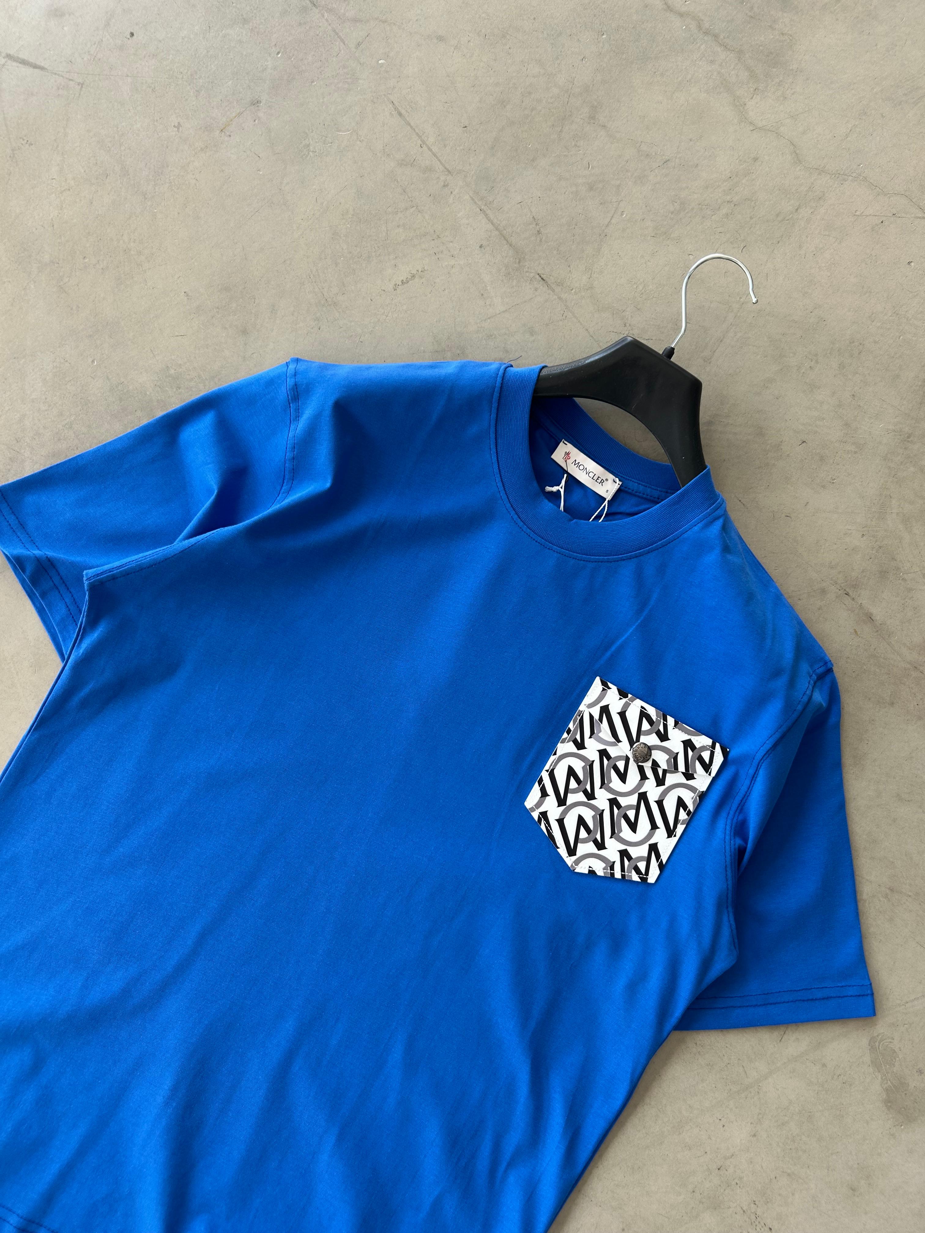 MNC Cep Detaylı Premium Basic Tshirt