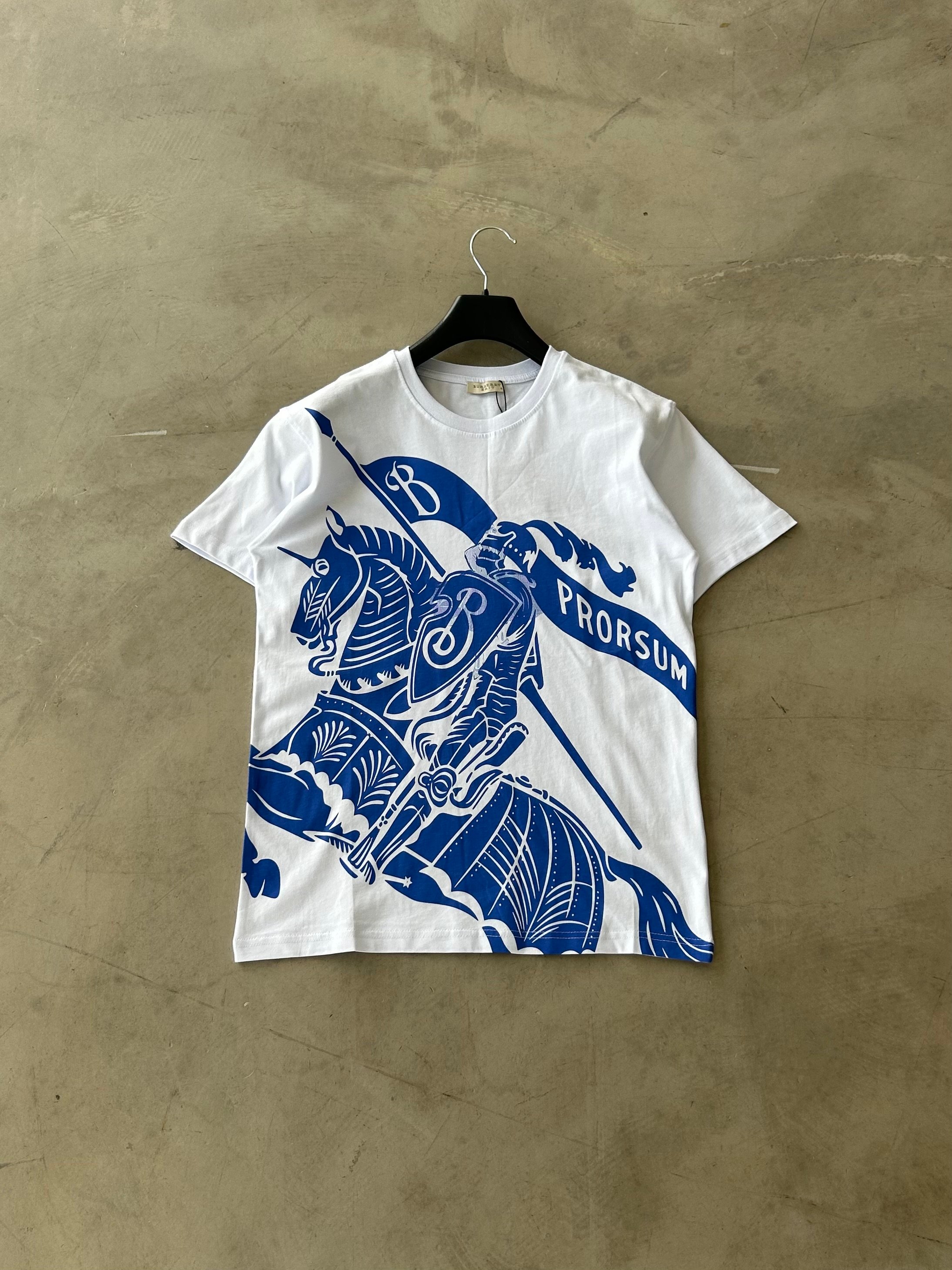 BRBRRY Baskılı Premium Basic Tshirt - Beyaz