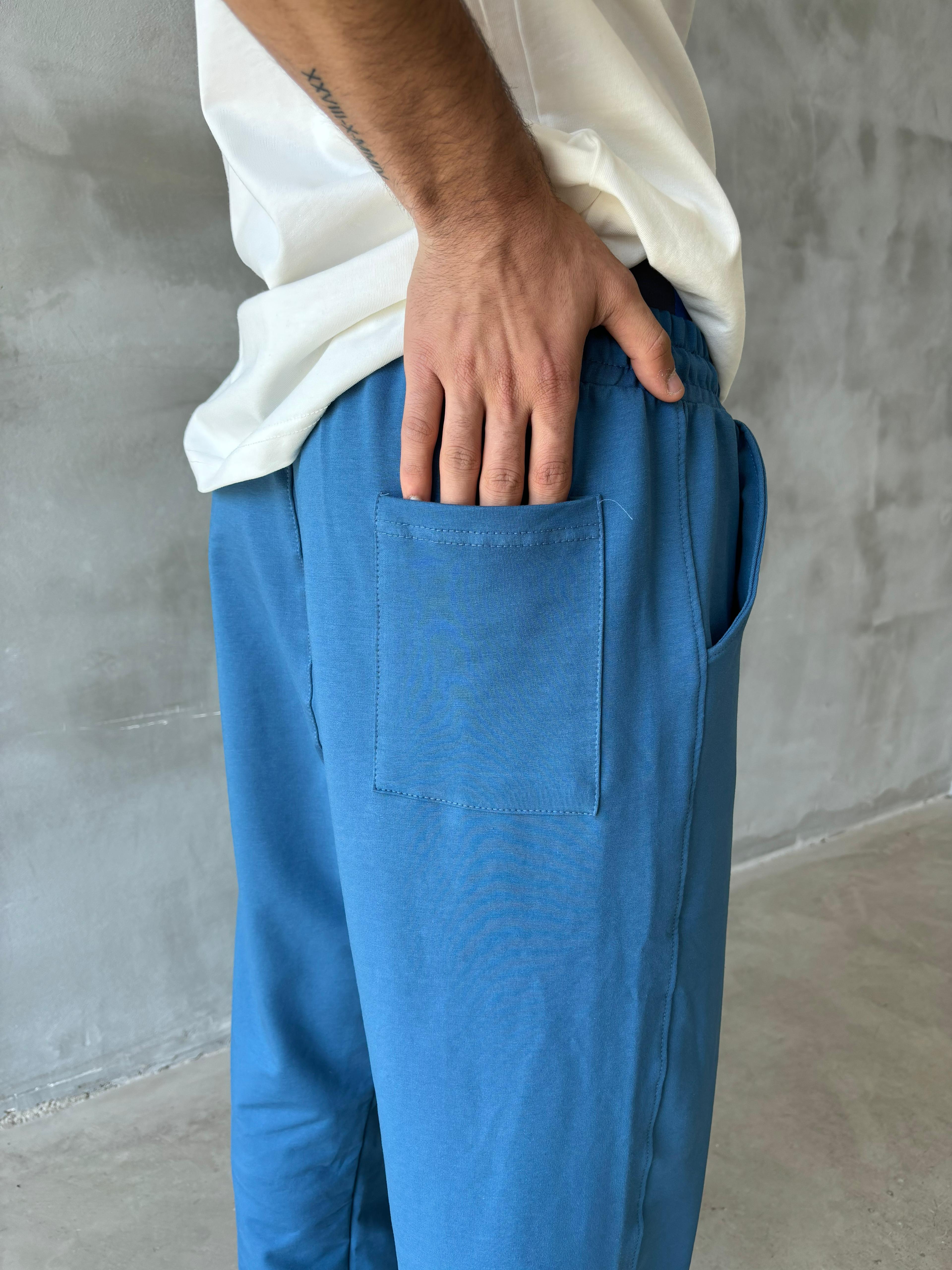 LCST Nakışlı Baggy Fit Eşofman