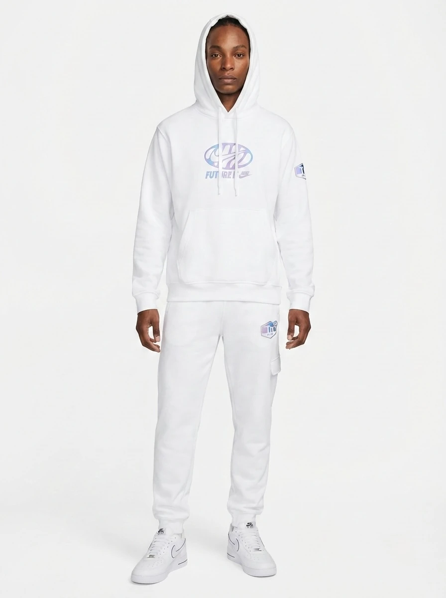 Future Baskılı Kapüşonlu Eşofman Takımı