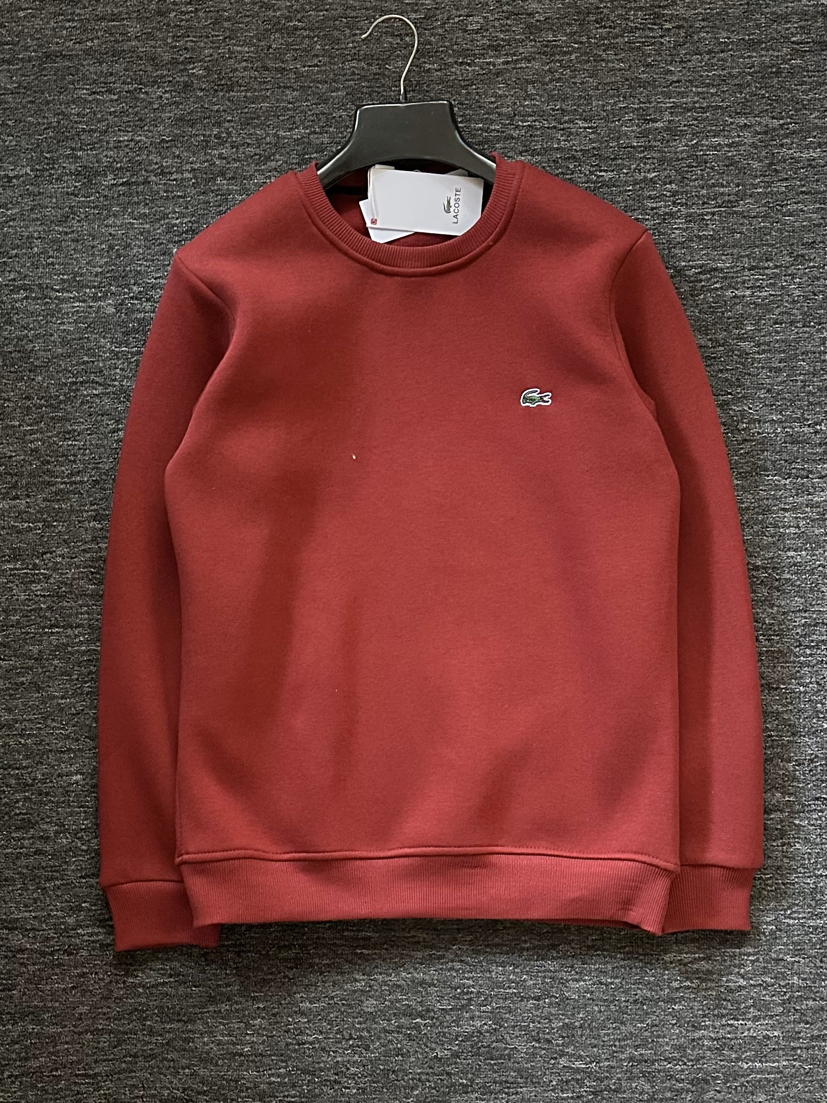 Premium Nakışlı Sweatshirt - Bordo