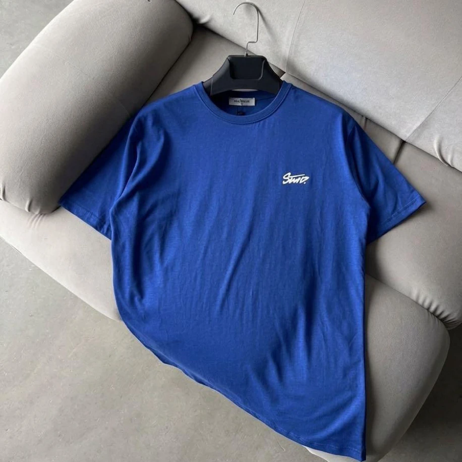Logo Nakışlı Basic T-Shirt
