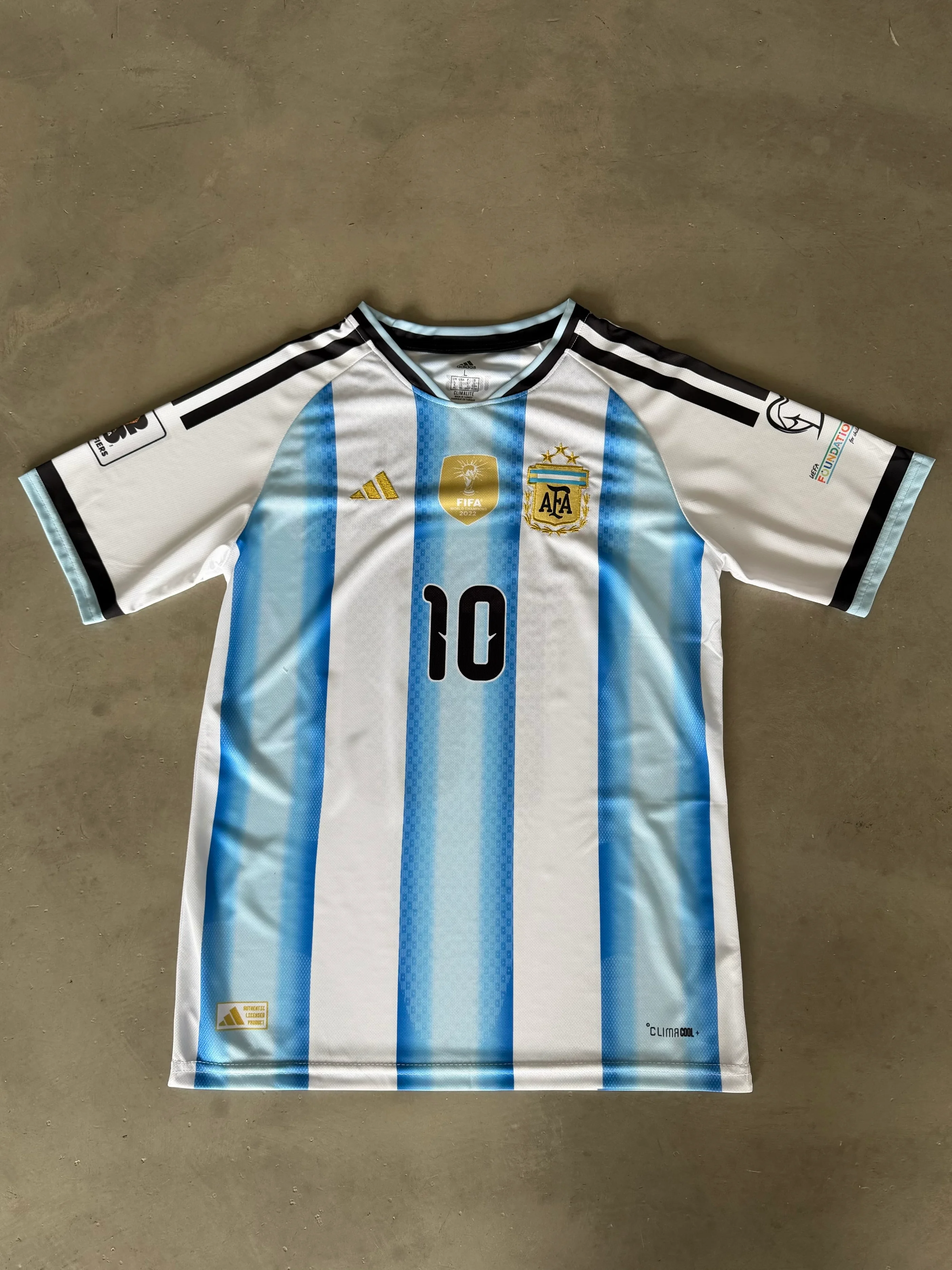 ADS X ARJ Premium Nakışlı Açık Mavi Forma