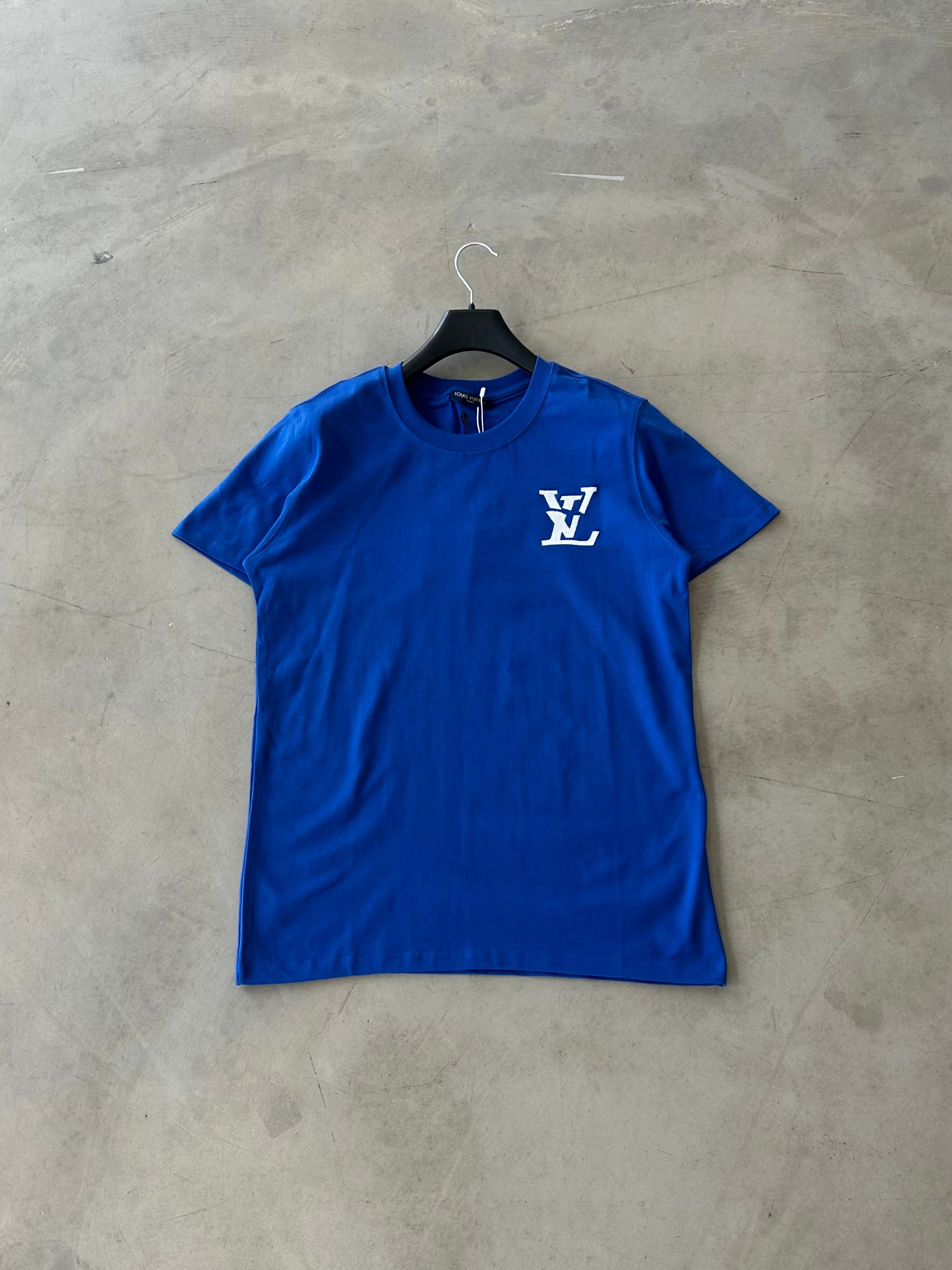 LV Nakışlı Premium Basic Tshirt