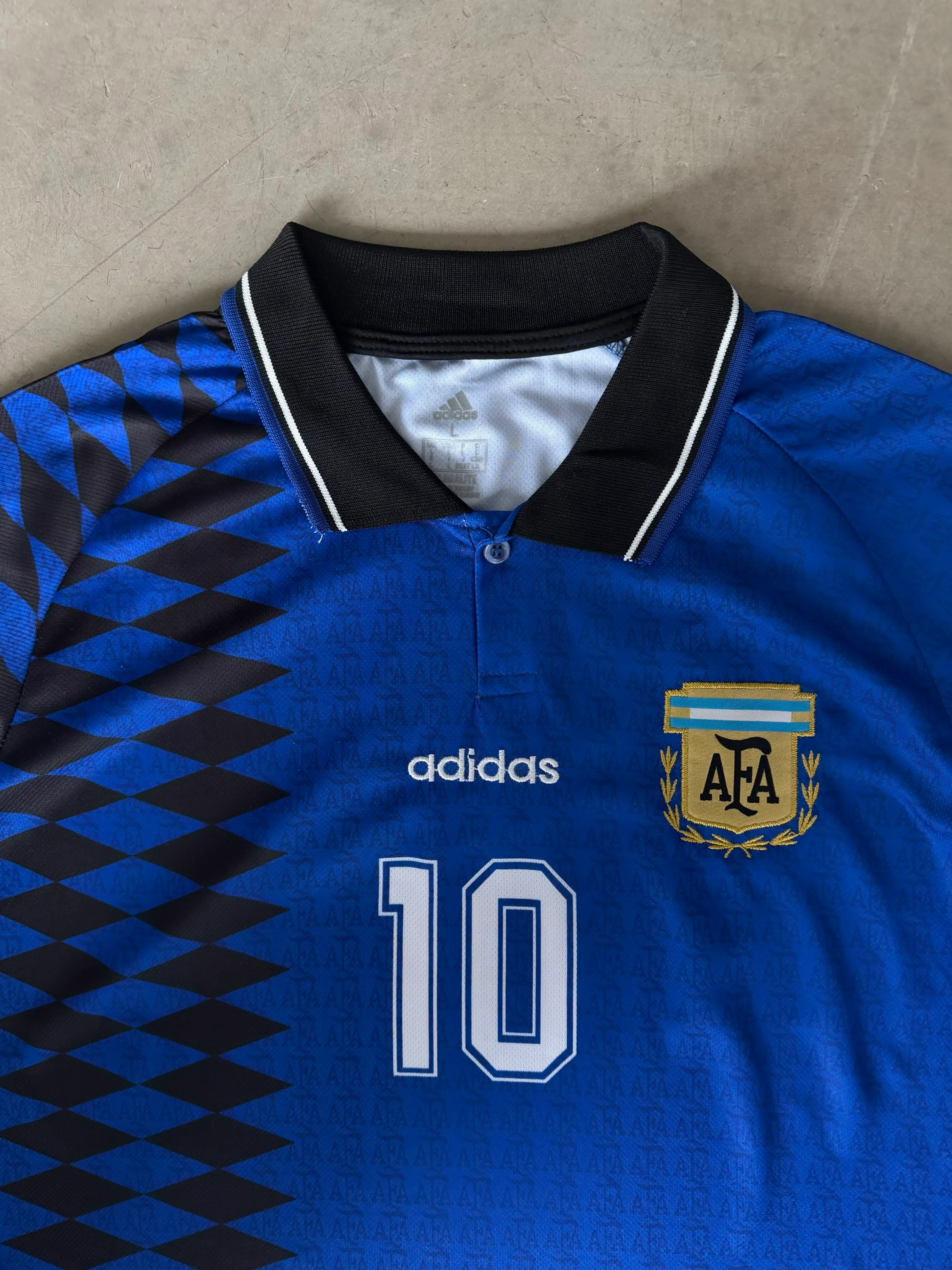 ADS X ARJ Premium Nakışlı Koyu Mavi Forma