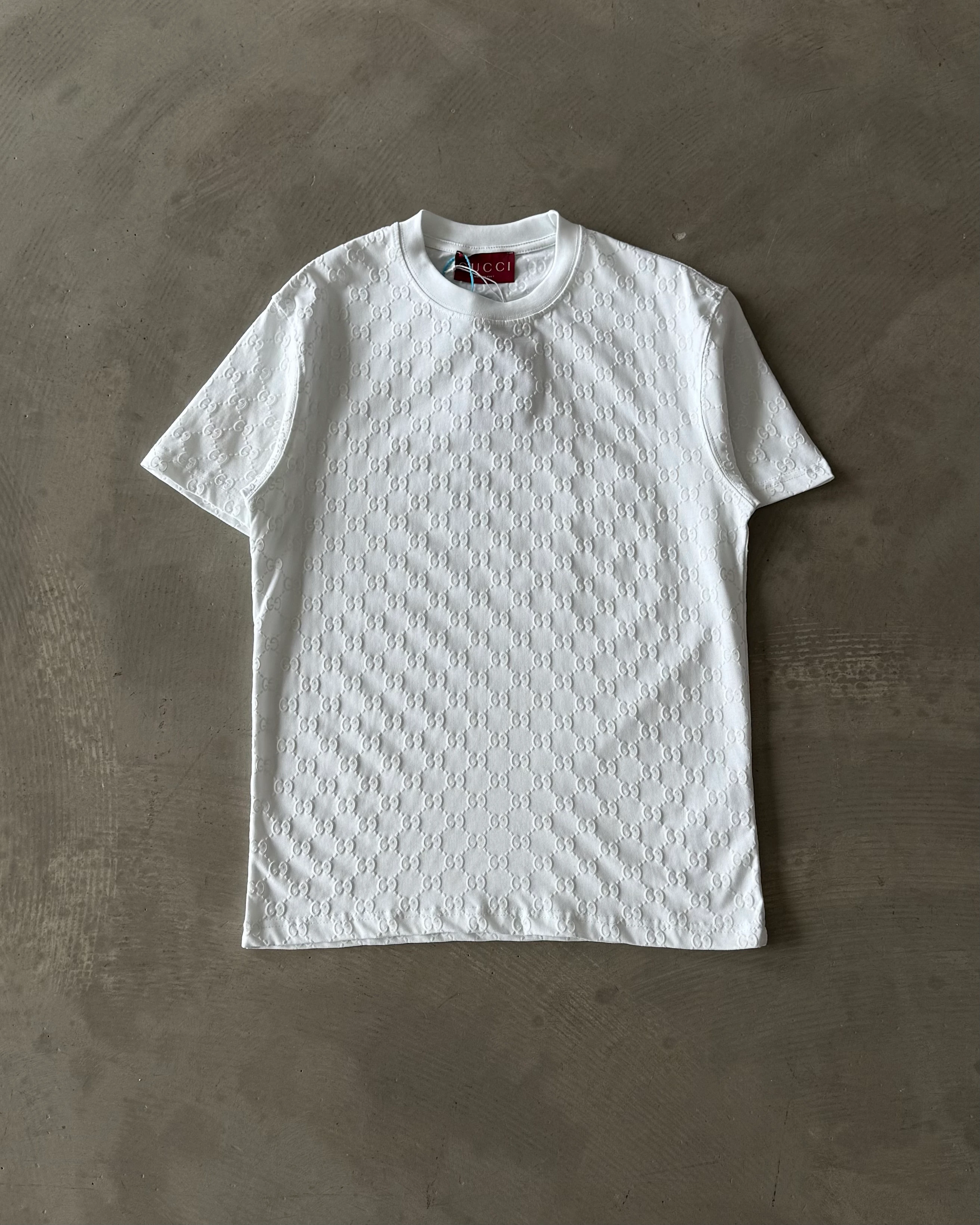 Full Logo Desenli Basic T-Shirt