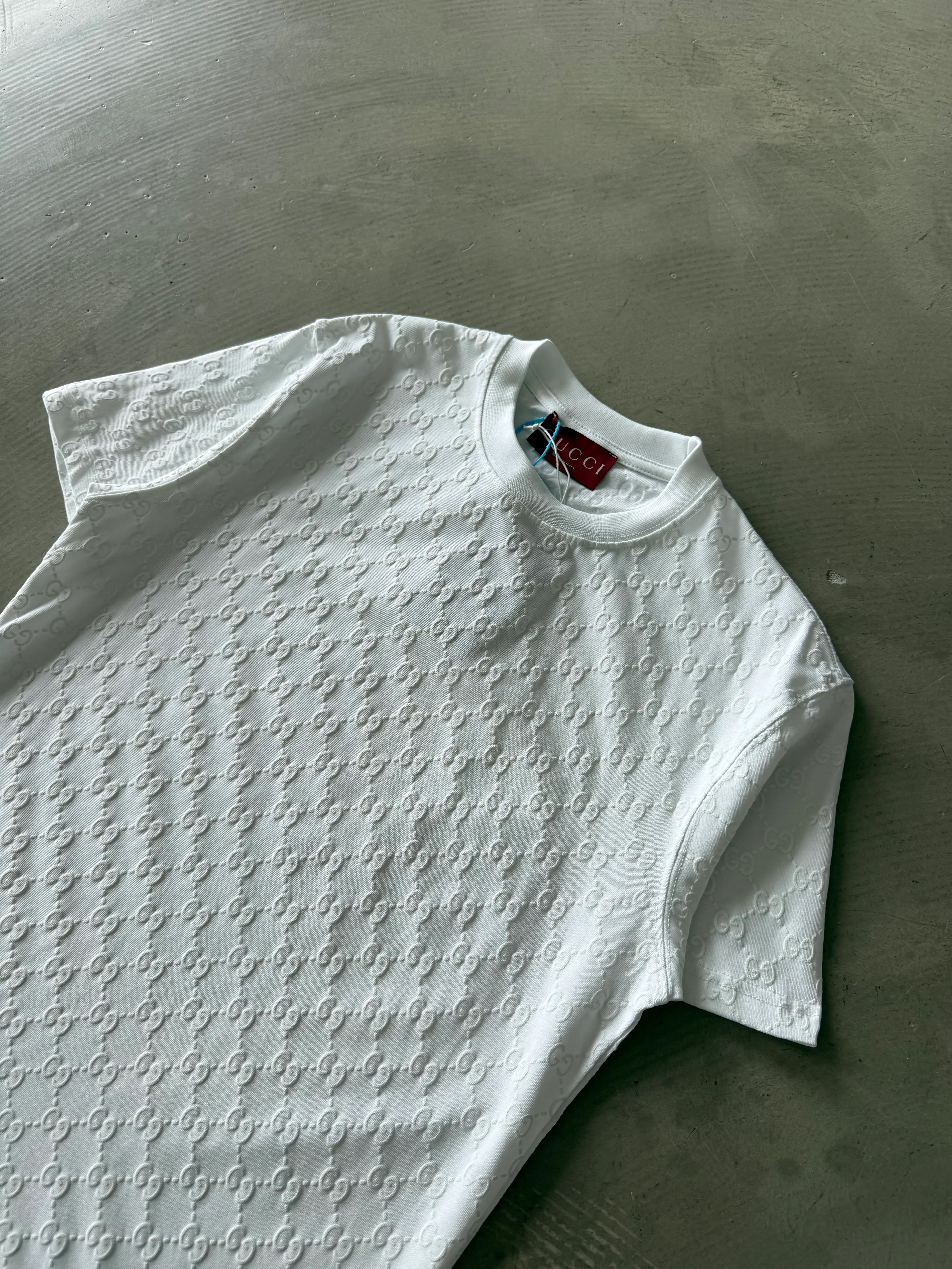 Full Logo Desenli Basic T-Shirt