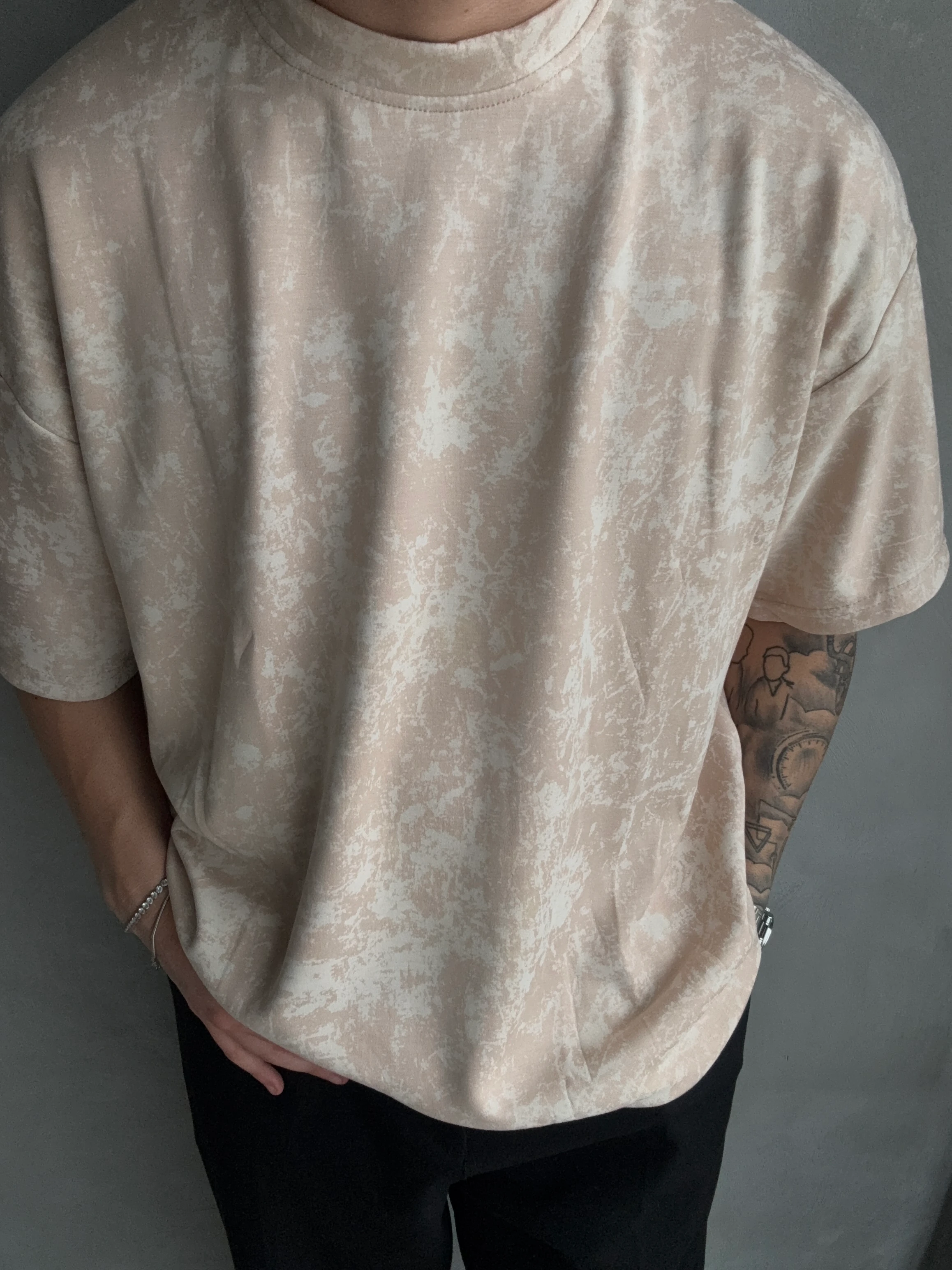 Oysho Yıkamalı Efekt Relax Fit T-Shirt – Çok Renk Seçenekli | Modern ve Rahat Stil