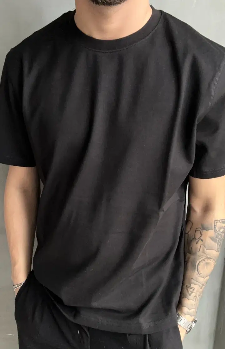 36 Regular Fit Tshirt  - Siyah Renk