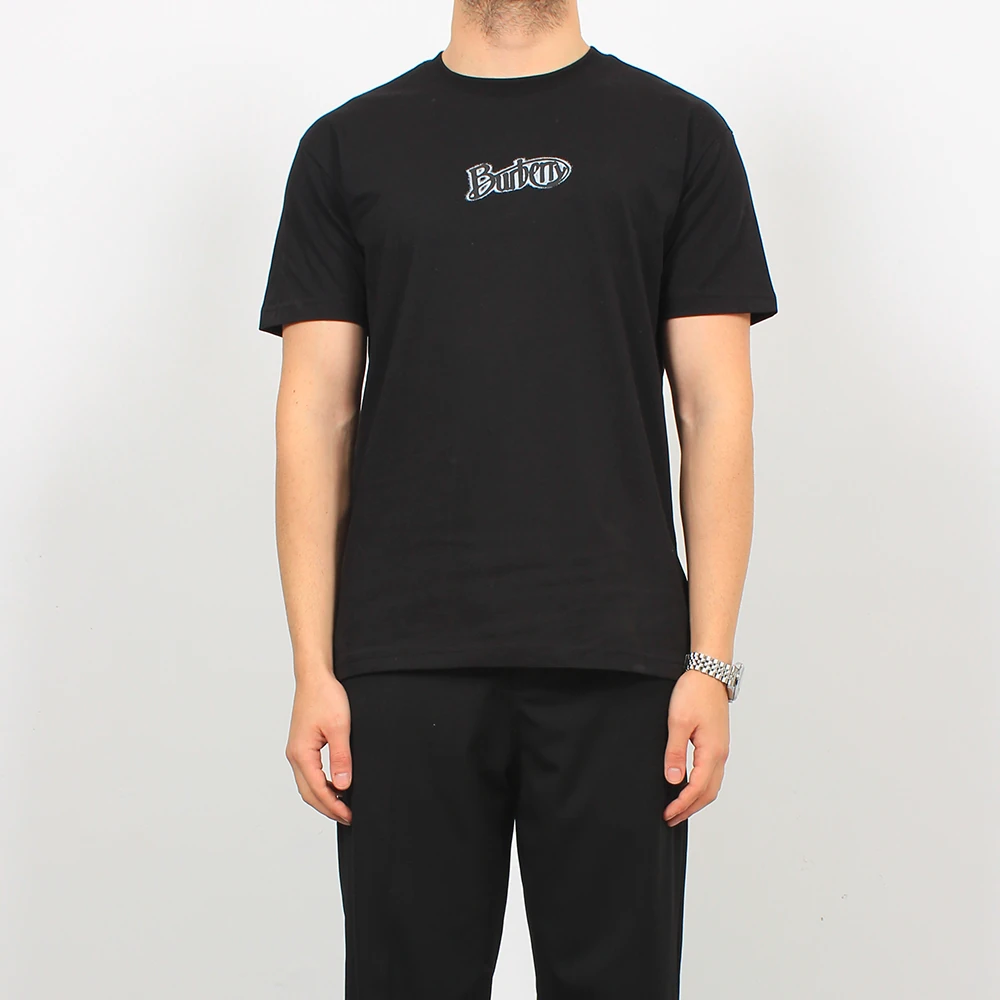 Göğüs Baskılı Basic T-Shirt