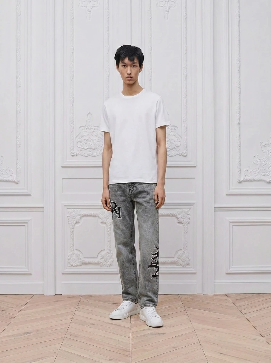 AMR Premium Paça Ve Bacak Detaylı Pantolon