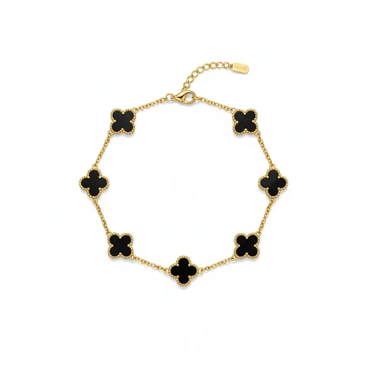 Premium Luxury Van Cleef Charm - Gold