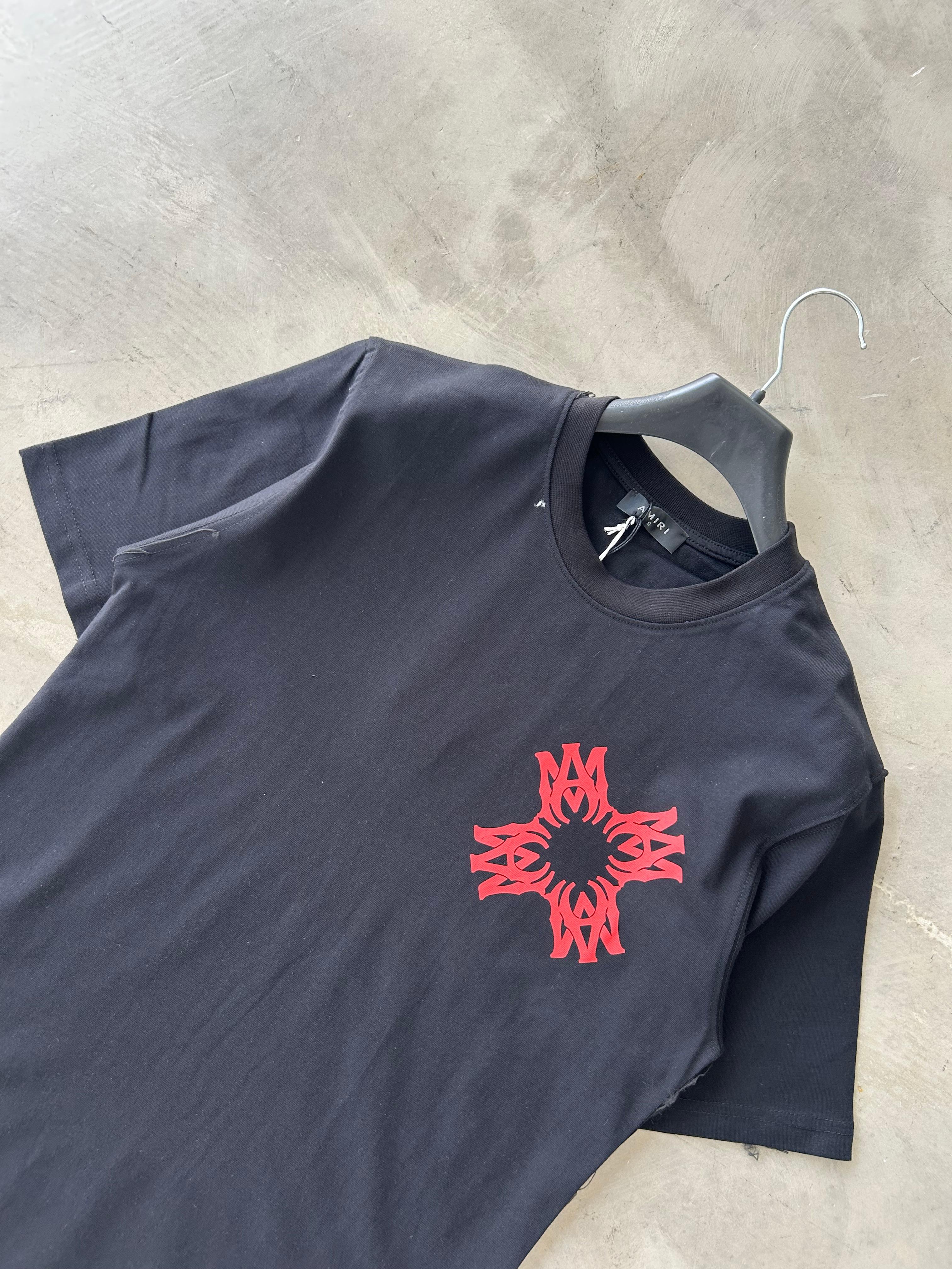 AMR Arka Baskılı Premium Basic Tshirt