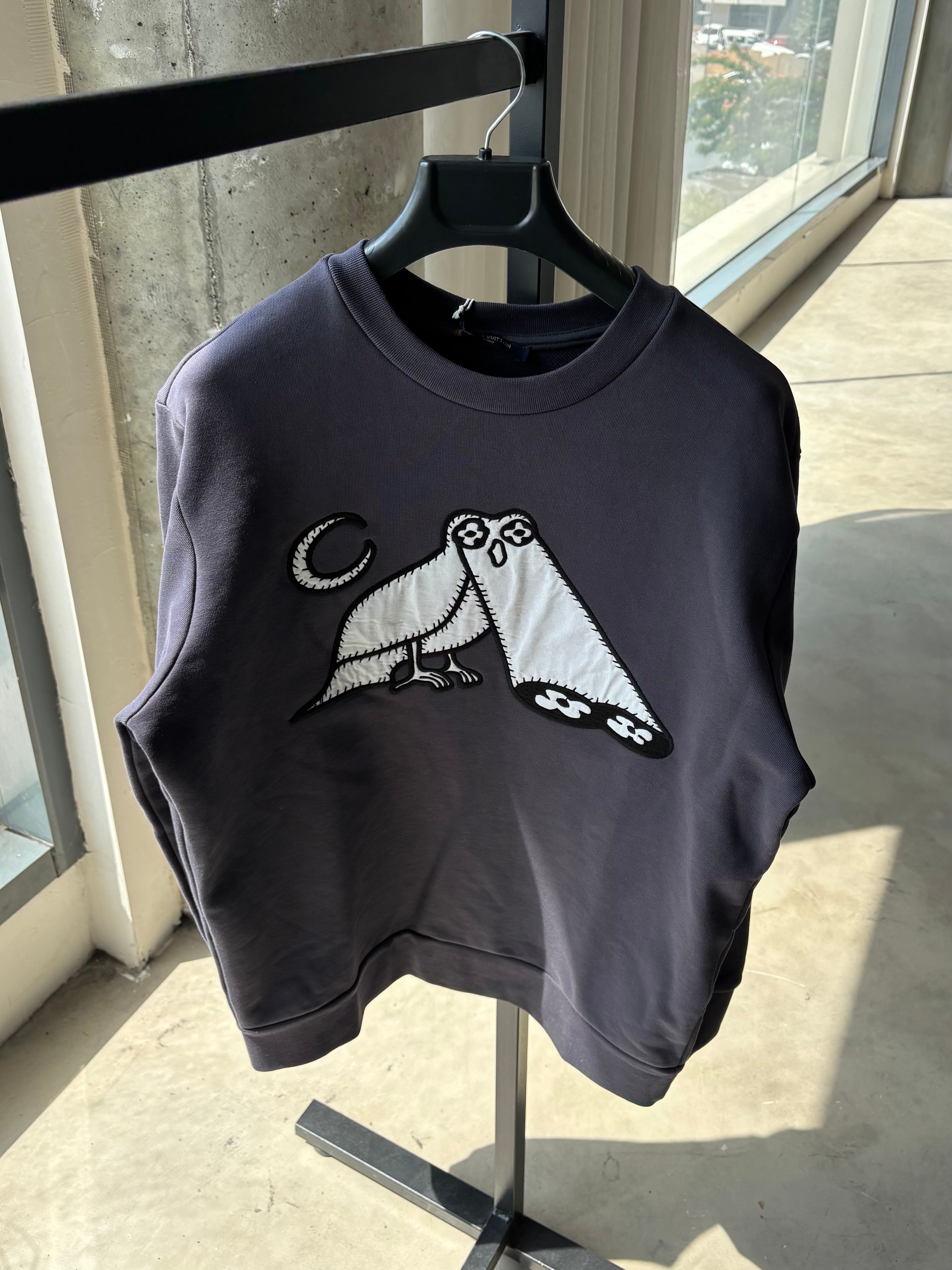 LV Premium Nakışlı sweatshirt