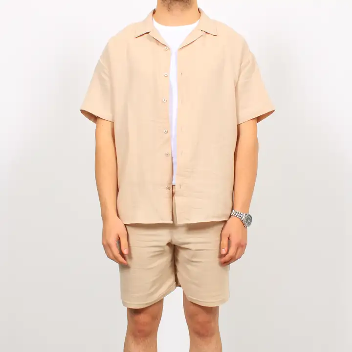 Muslin Takım Oversize Gömlek