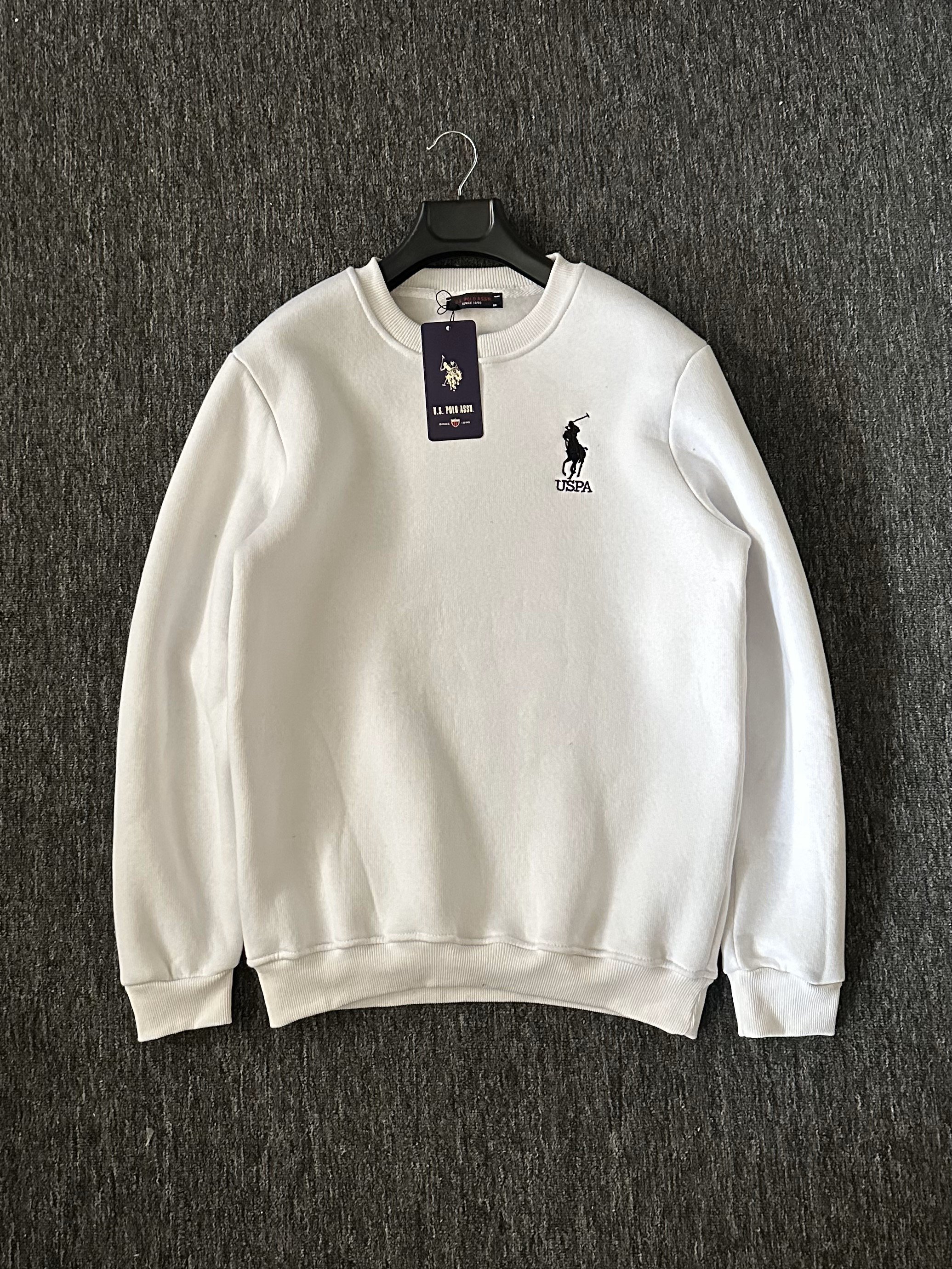 Premium Nakışlı Sweatshirt - Krem