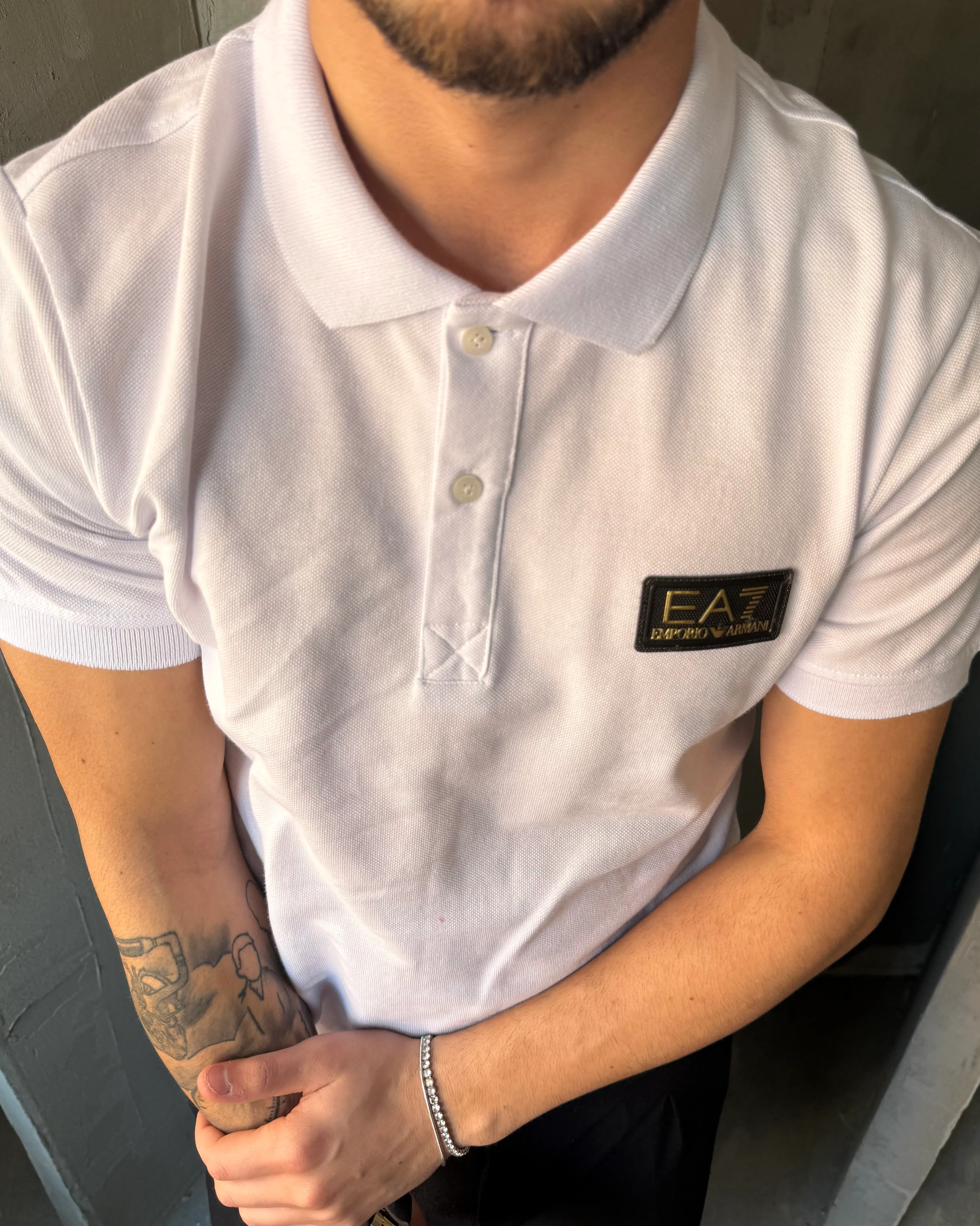 Logo Detaylı Polo Yaka T-Shirt