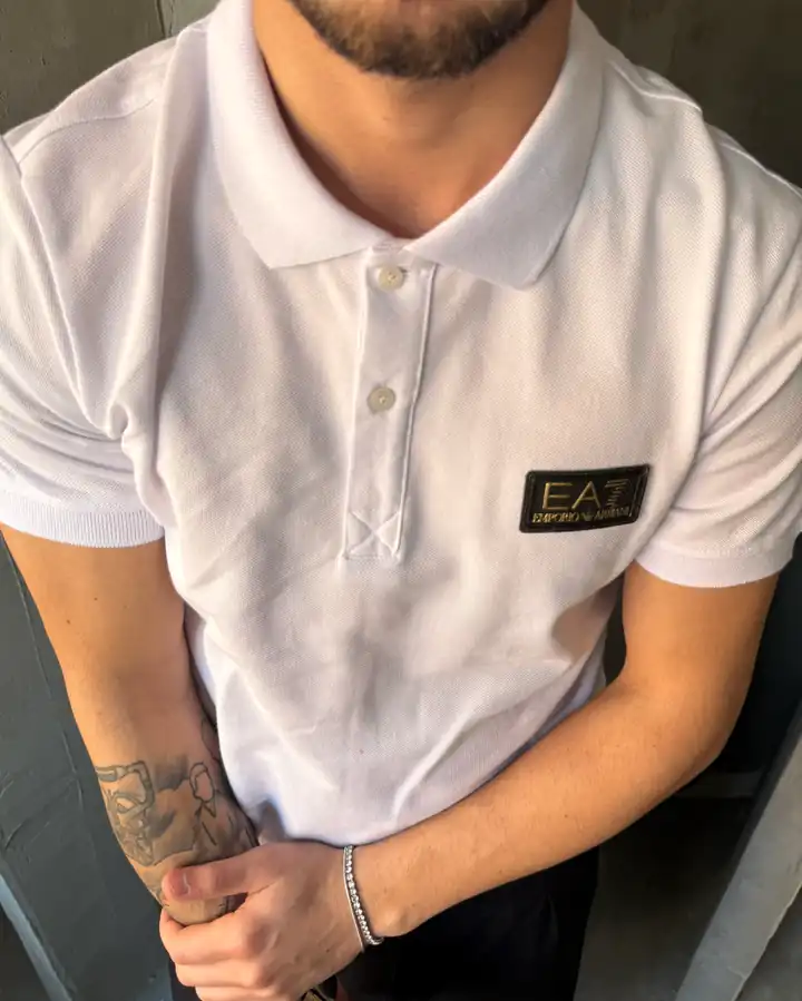 Logo Detaylı Polo Yaka T-Shirt