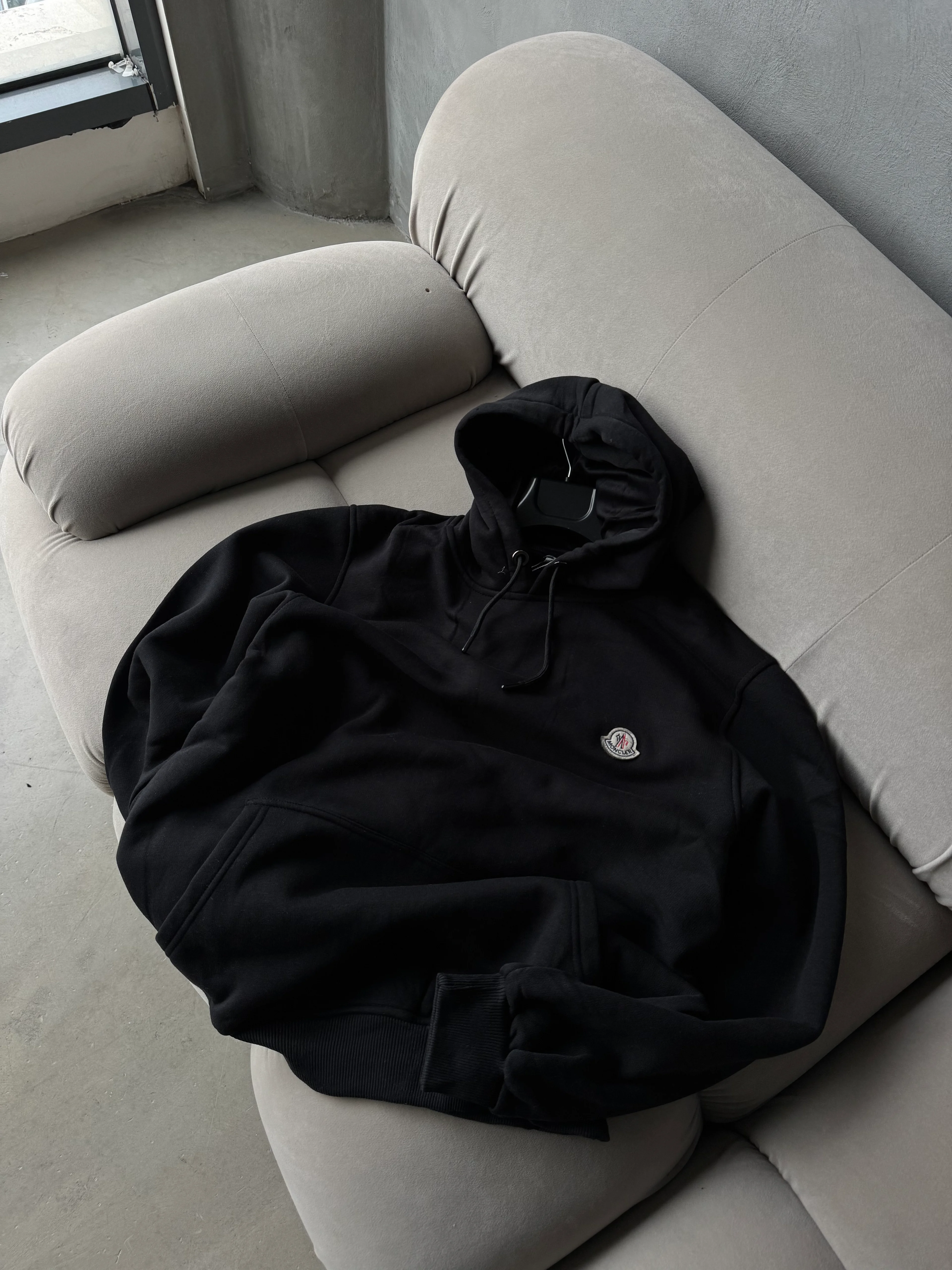 MNC Premium Logo Detaylı Sweatshirt - Siyah