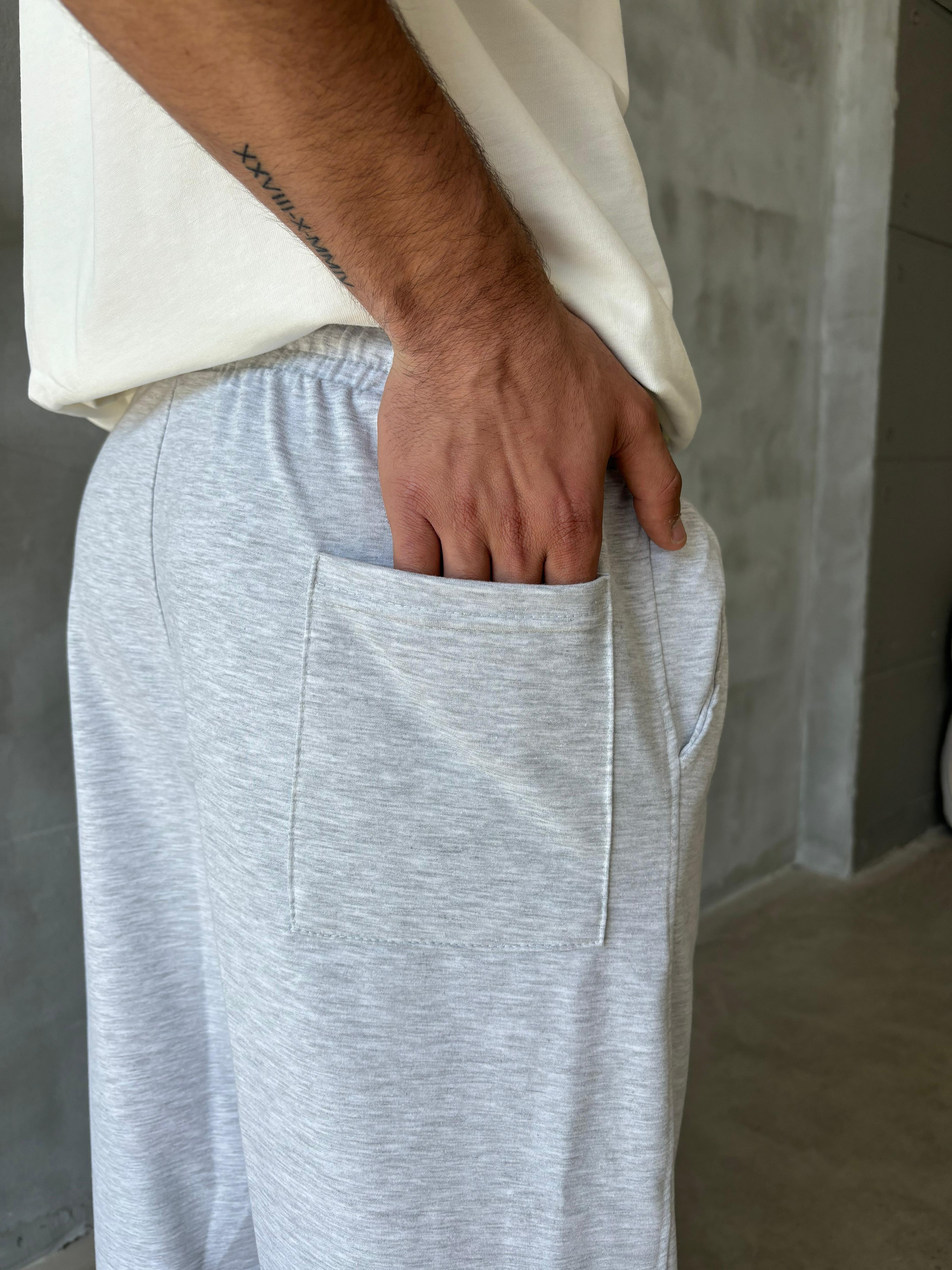 NK Nakışlı Baggy Fit Eşofman 