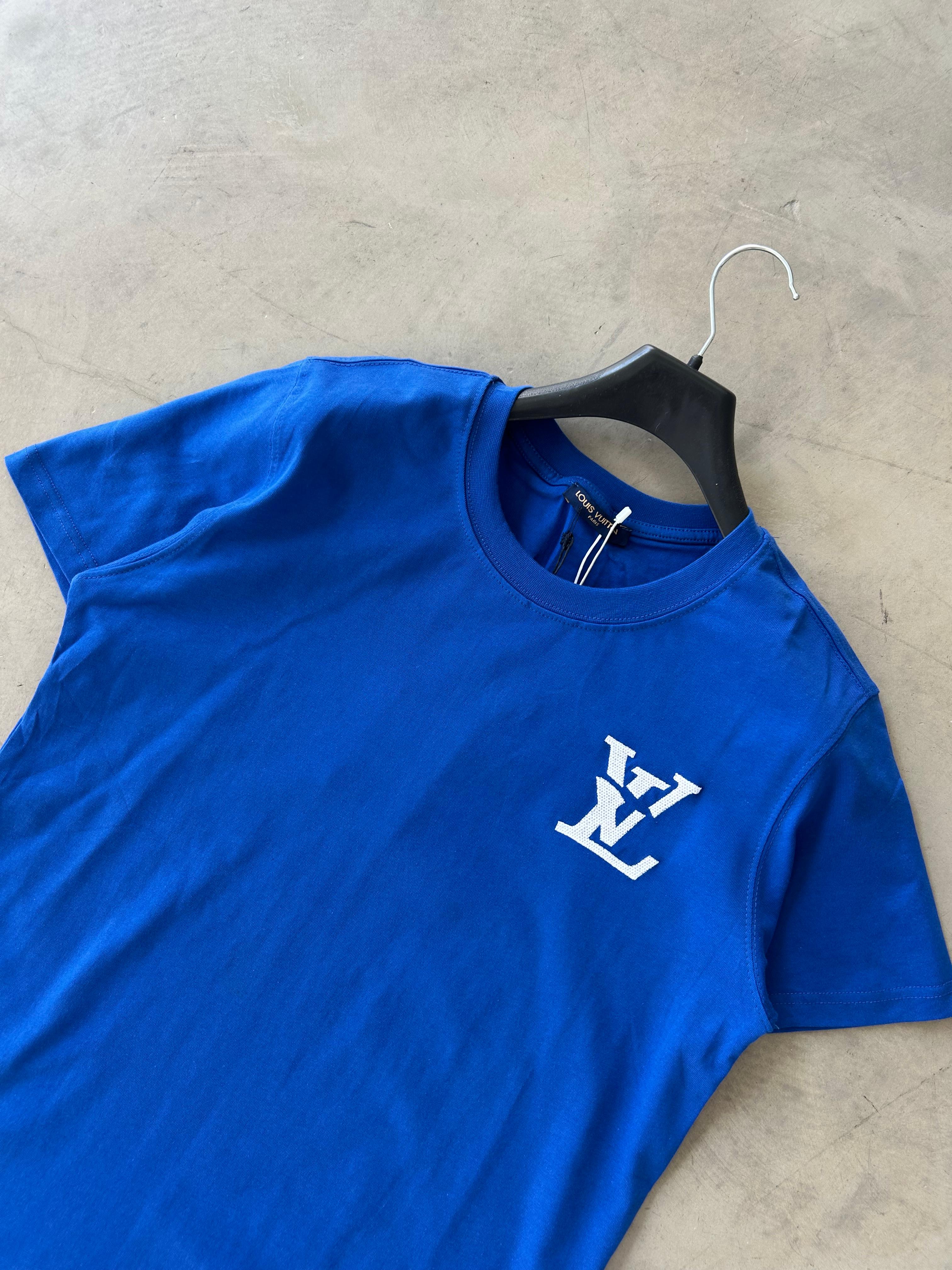 LV Nakışlı Premium Basic Tshirt