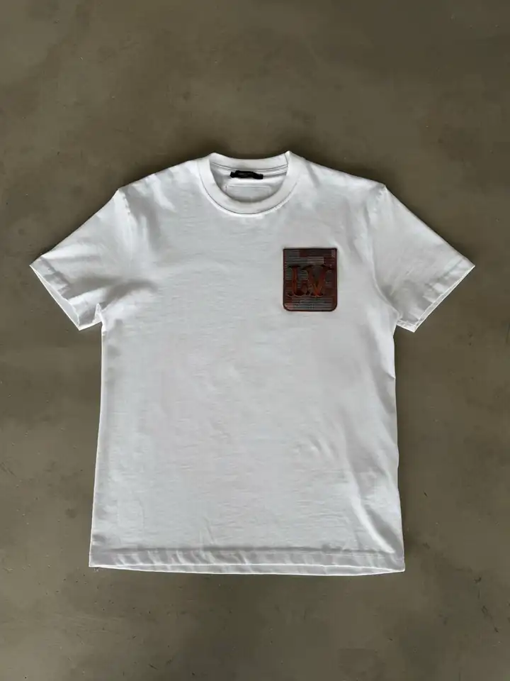 Logo Nakışlı Cep Detaylı Basic T-Shirt