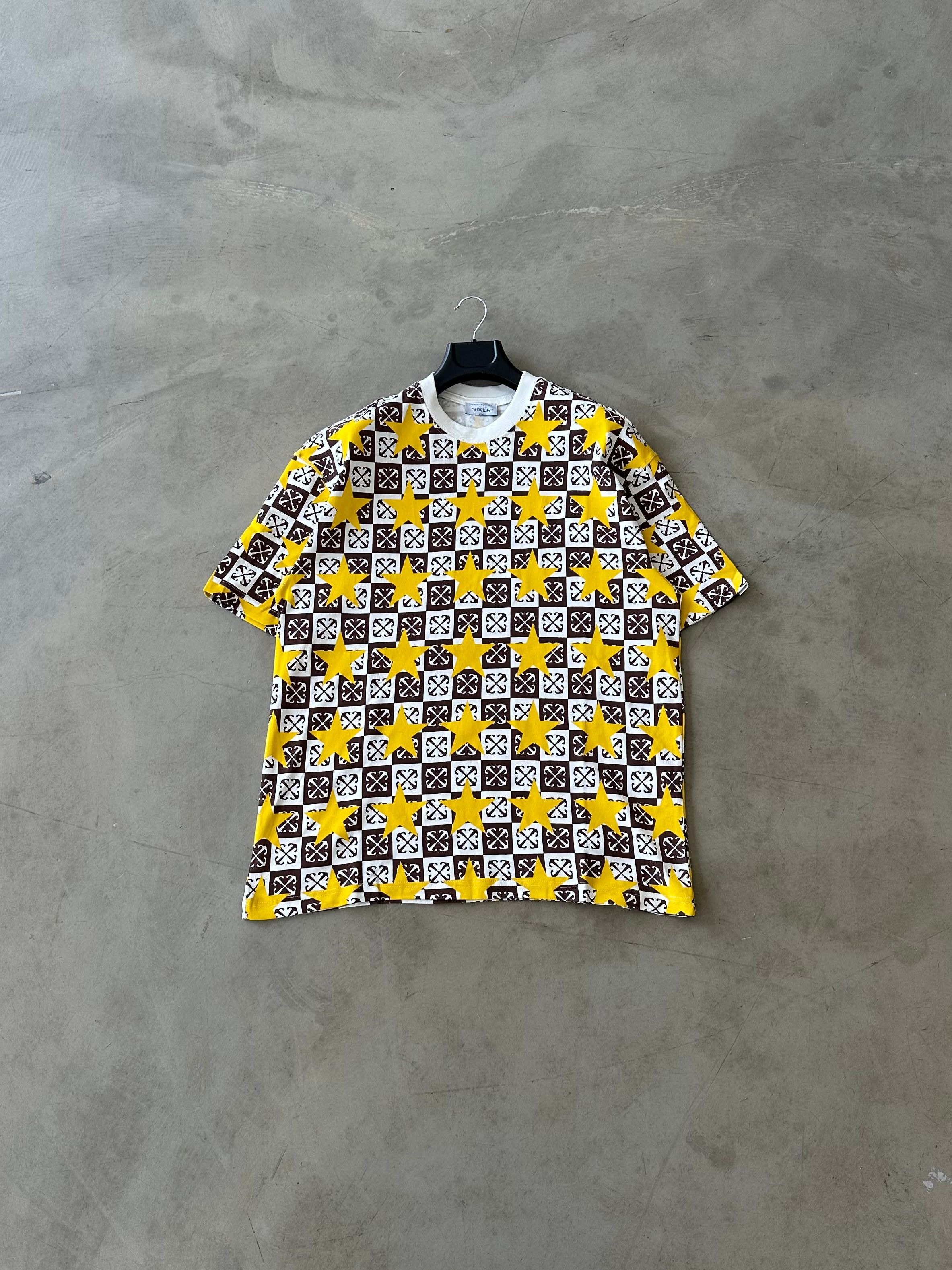 OW Premium Baskılı Oversized Tshirt - Beyaz