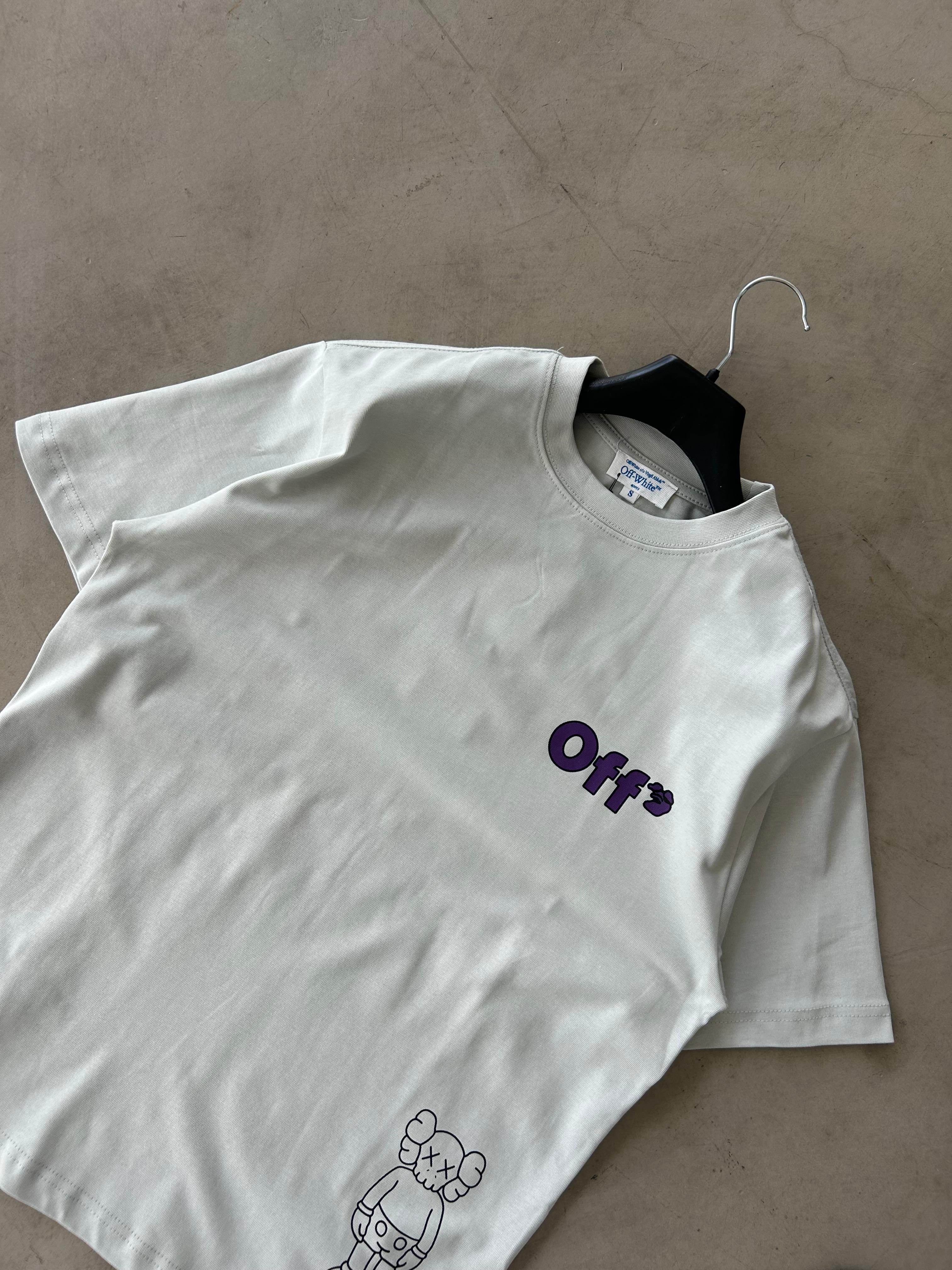 OW Arka Baskılı Premium Basic Tshirt