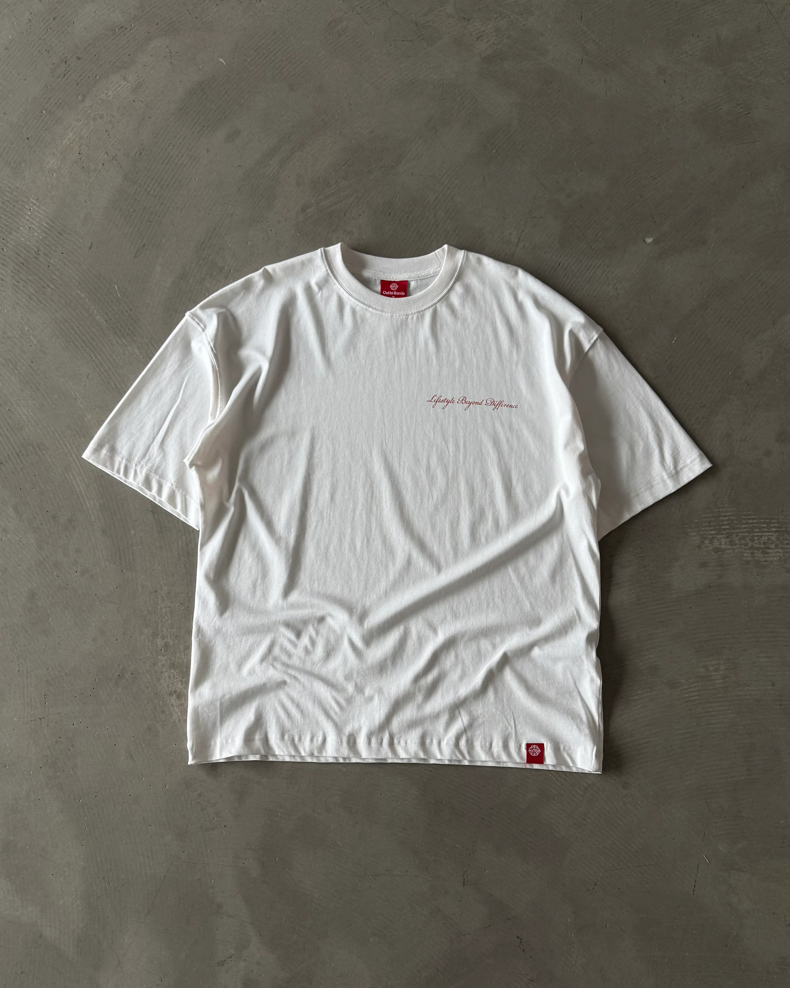 Arka Şehir Baskılı Basic T-Shirt