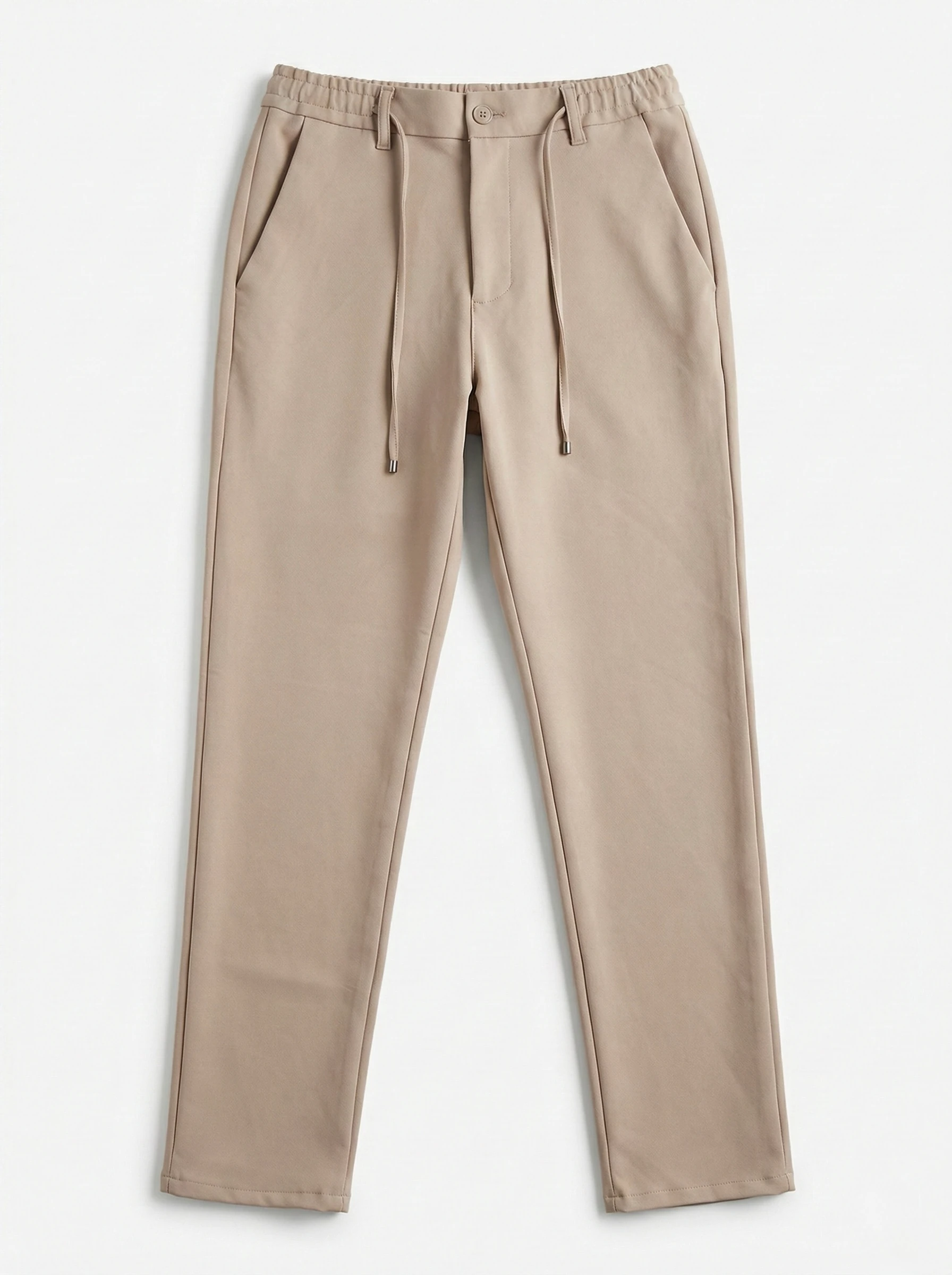 Arka Nakış Detaylı Kumaş Pantolon