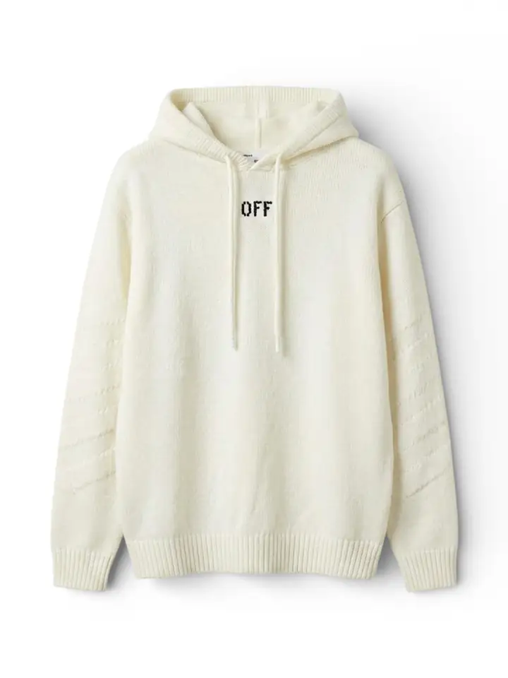 OF Premium Küçük Logo Ve Sırt Detaylı Kordonlu Triko