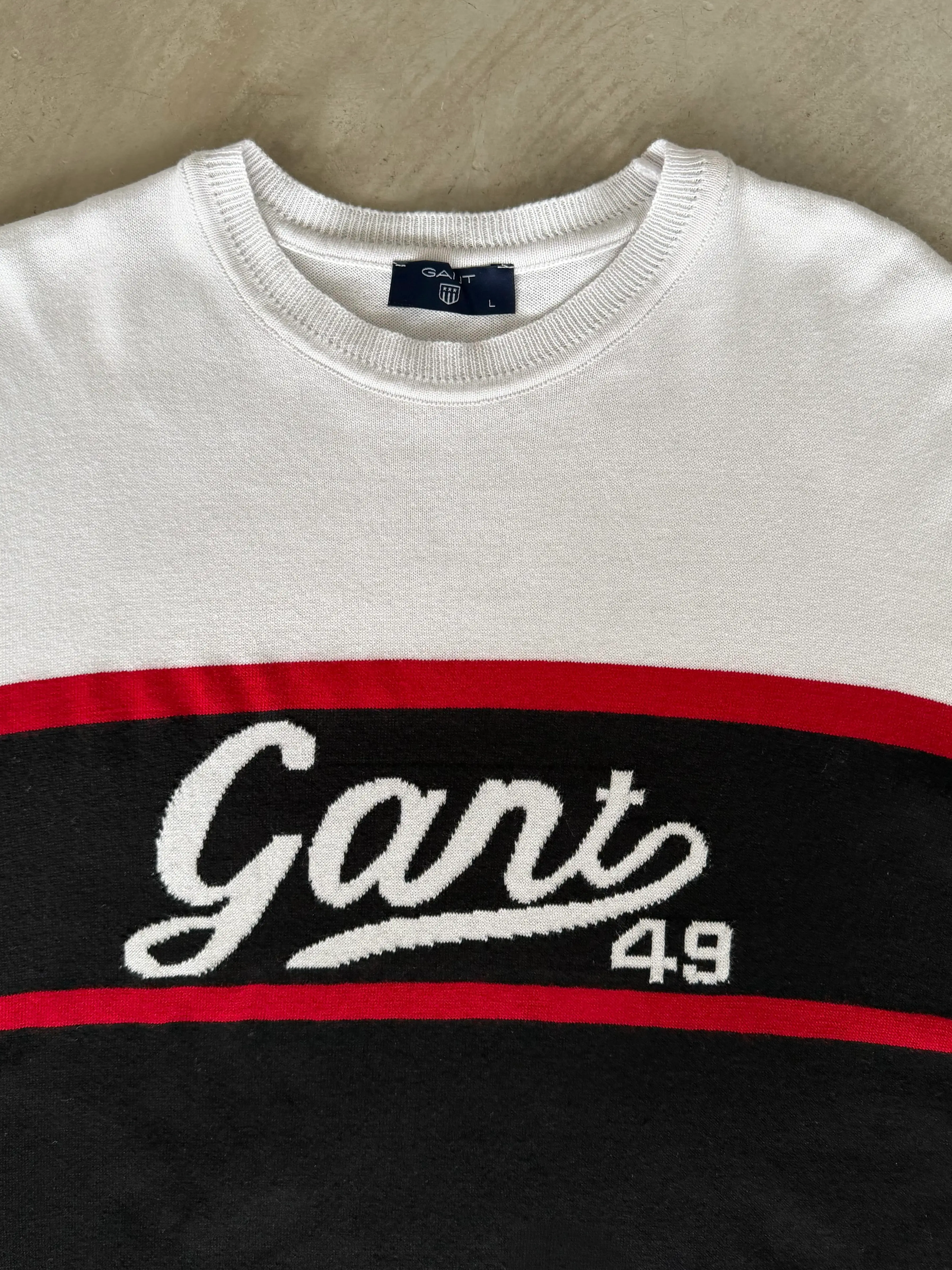 Göğüs Logo Detaylı Triko T-Shirt