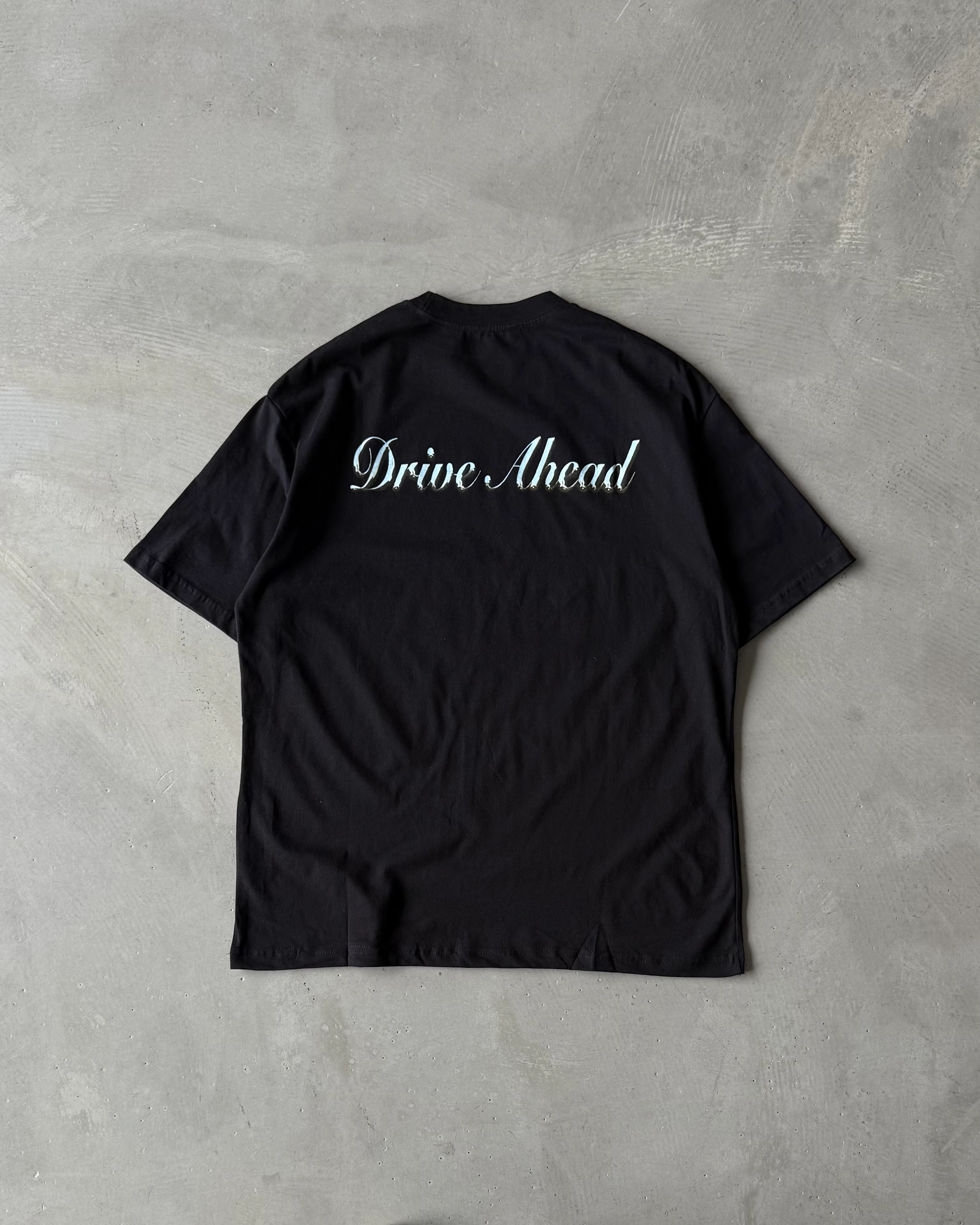 Arka Baskılı Kısa Kollu T-Shirt