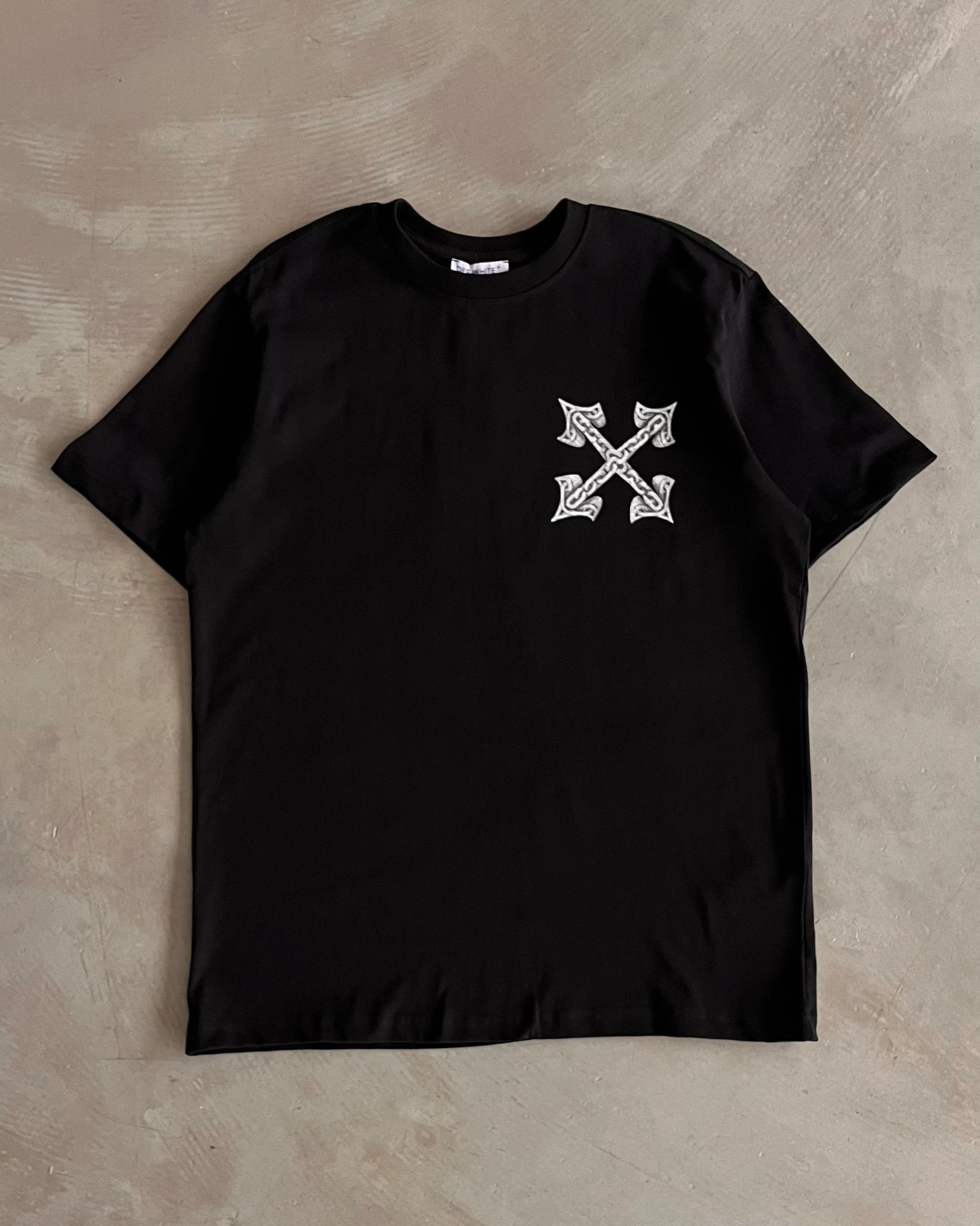 Logo ve Sırt Baskılı T-Shirt