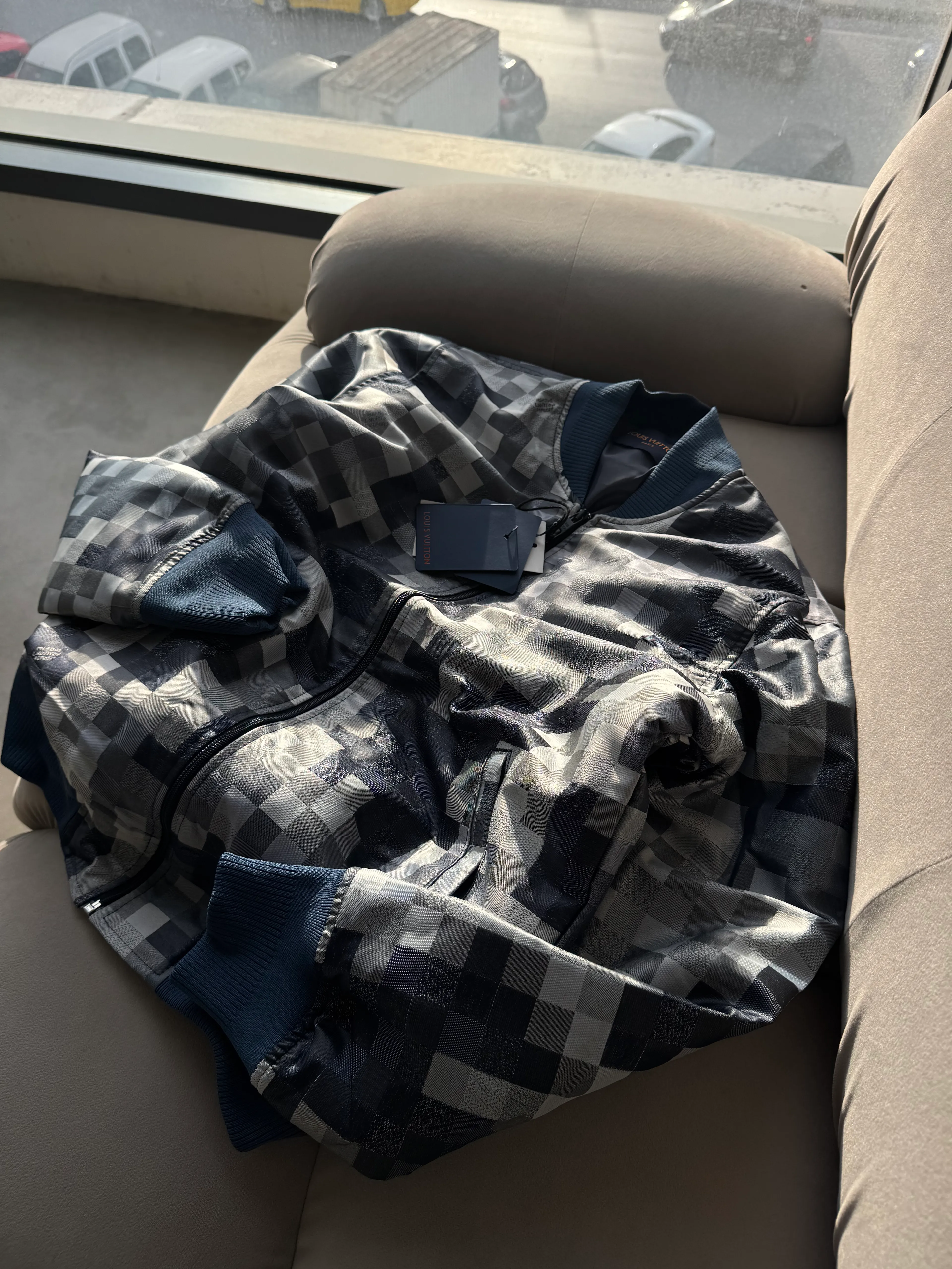 LV Extra Premium Damalı Ceket