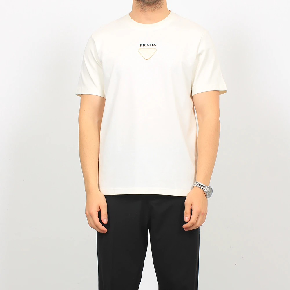 Logo Detay Kısa Kollu Tshirt