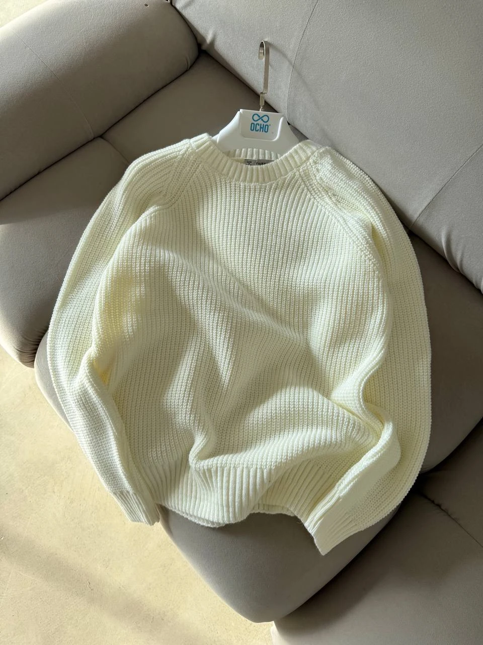 Premium Basic Örme Triko - Beyaz