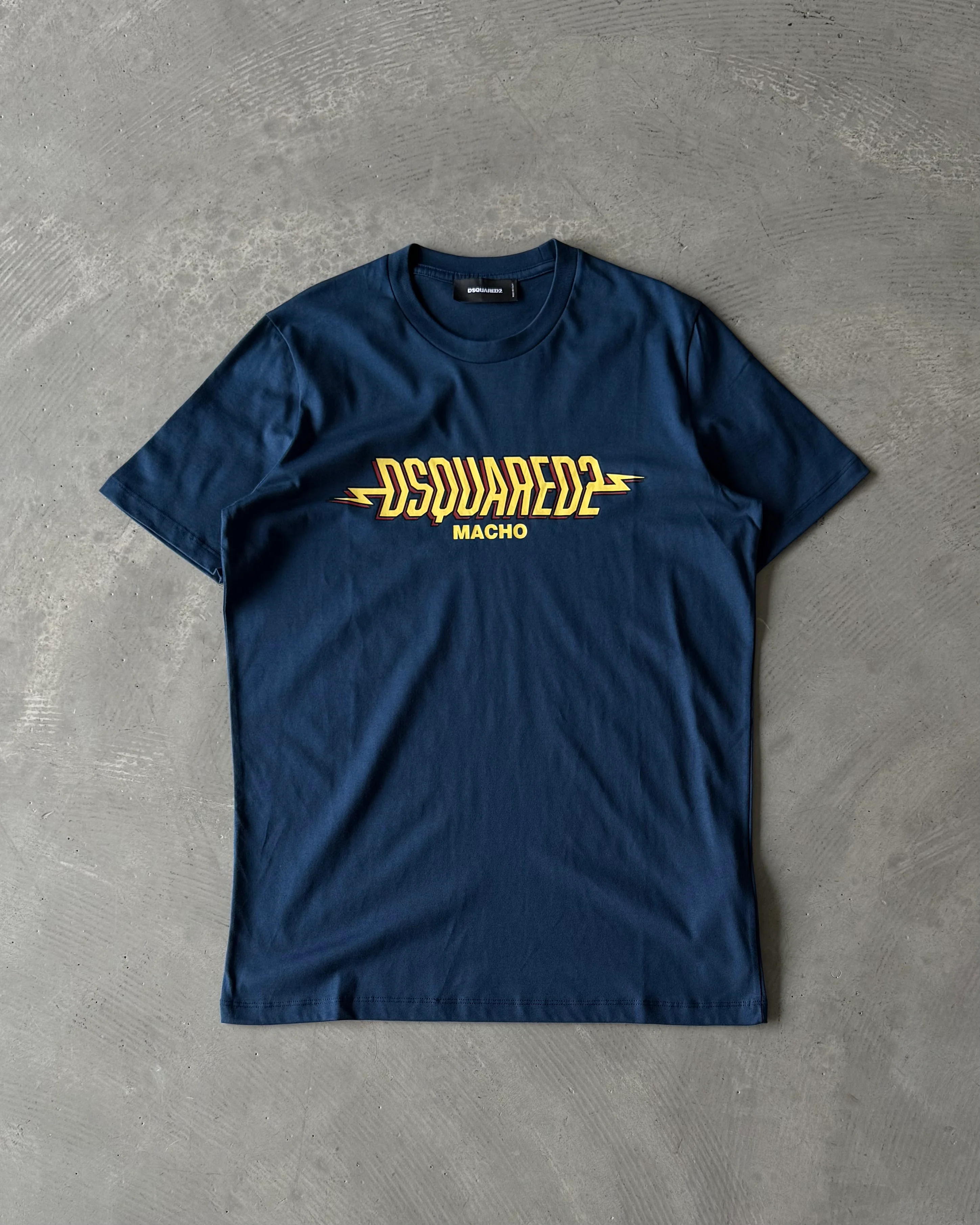 Göğüs Logo Baskılı Basic T-Shirt