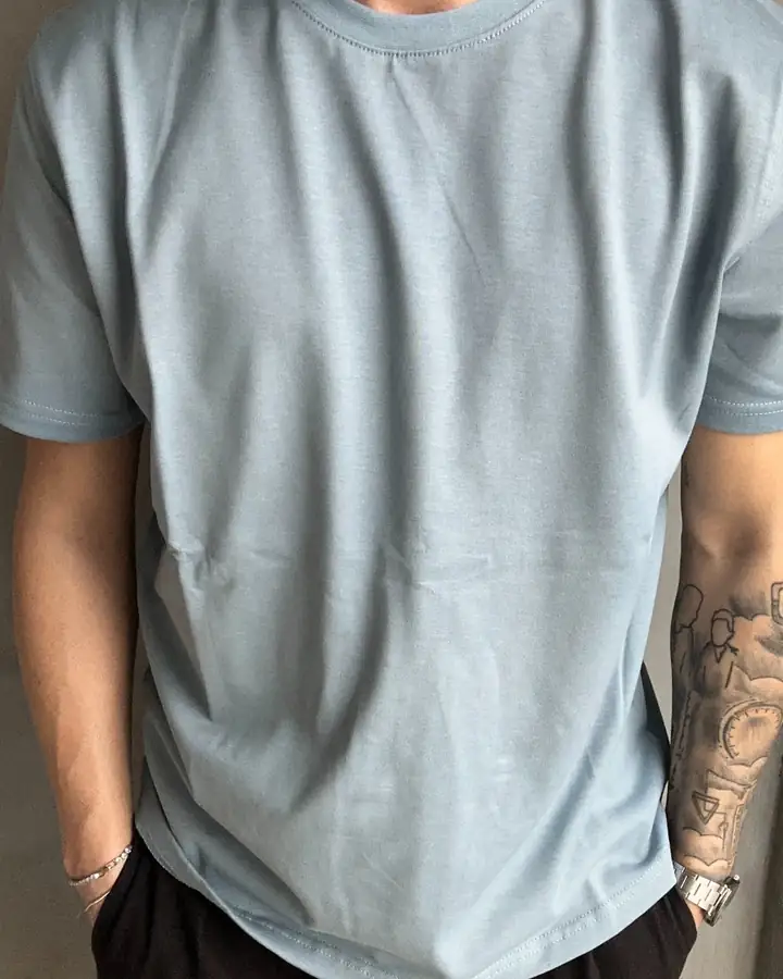 36 Regular Fit Tshirt  - Buz Mavi