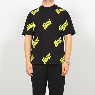 Neon Baskı Detaylı T-Shirt