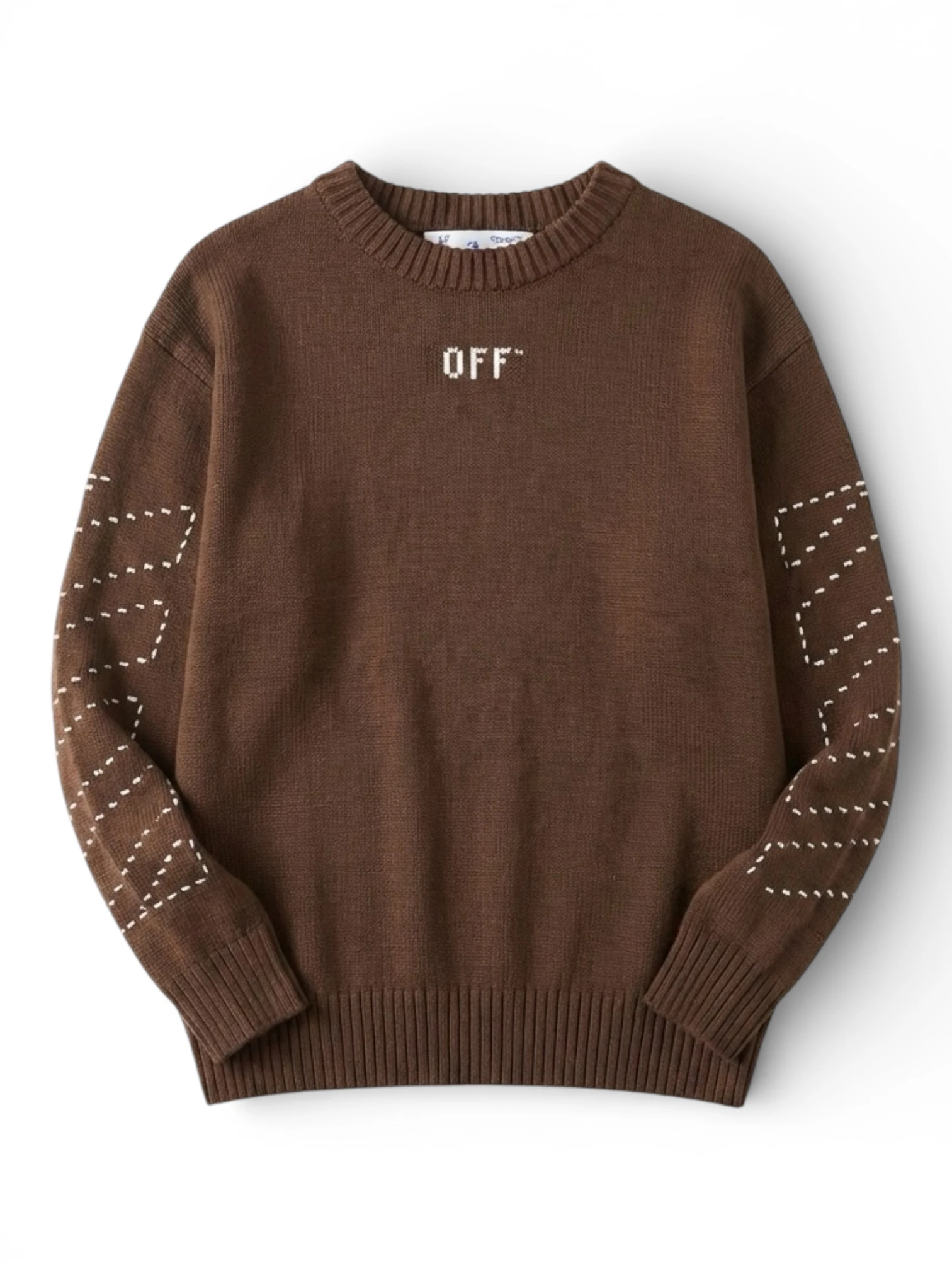 OF Premium Kol ve Sırt İp Detaylı Triko