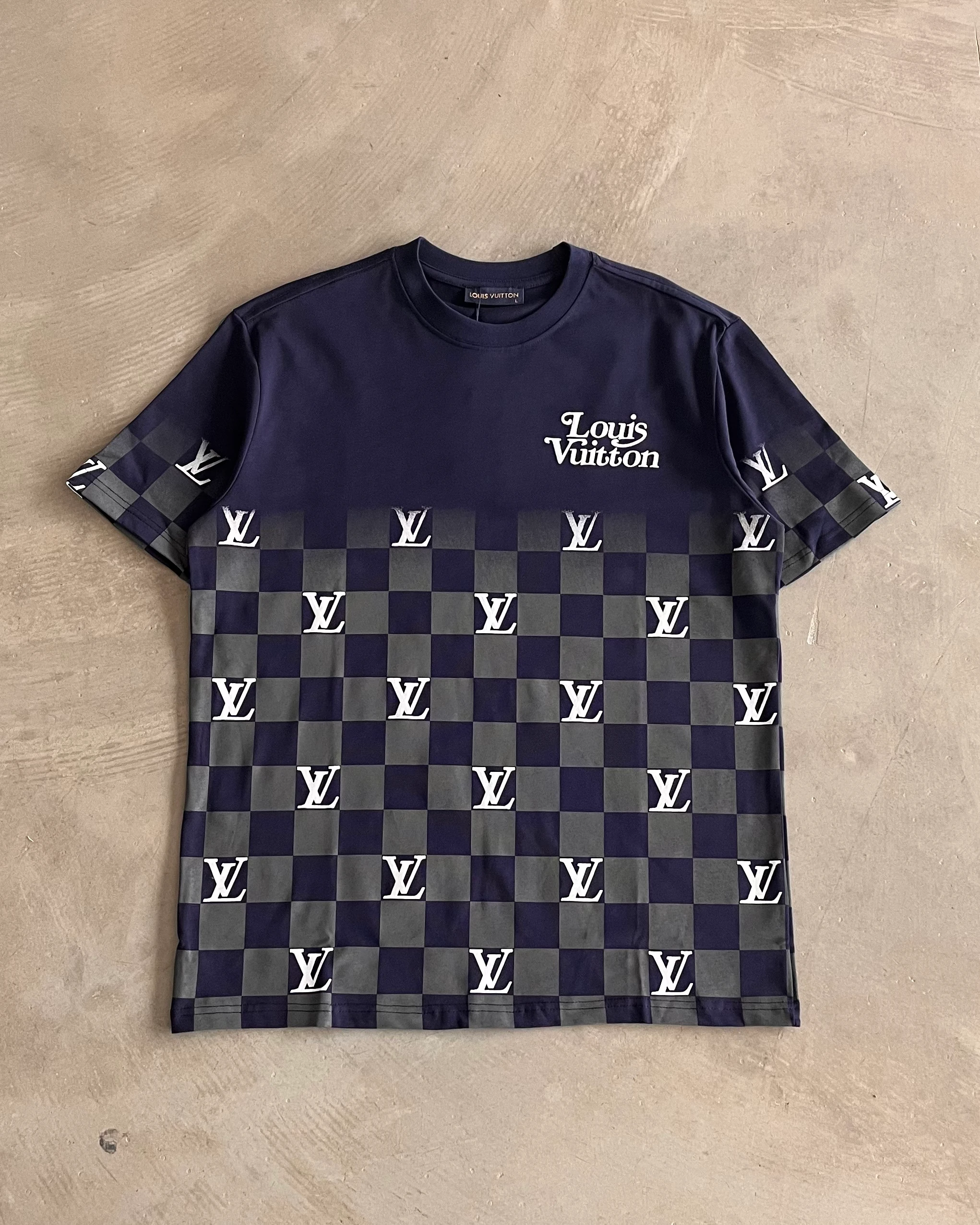 Dama ve Logo Baskılı T-Shirt