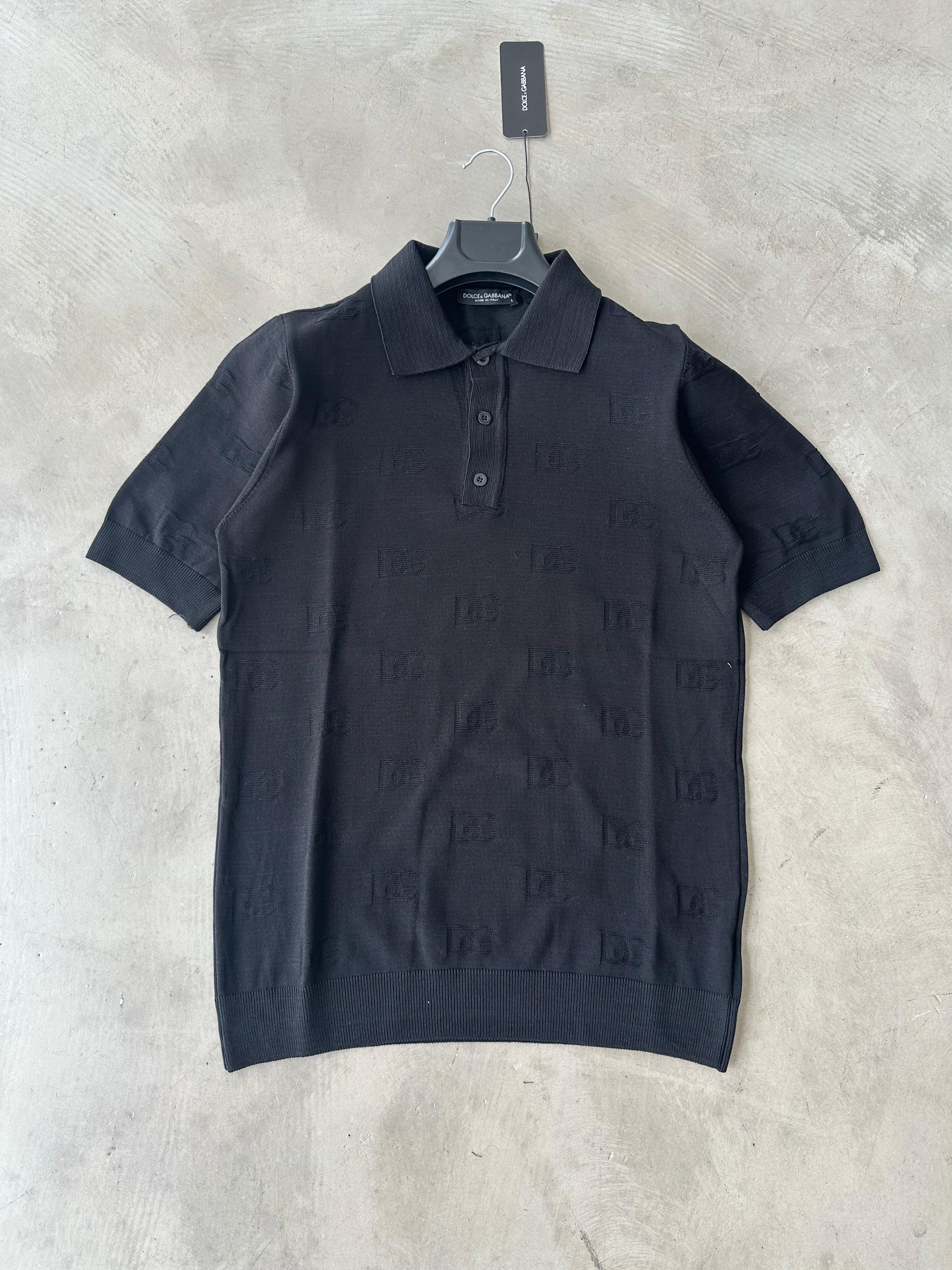 DG Premium Desenli Triko Polo Yaka